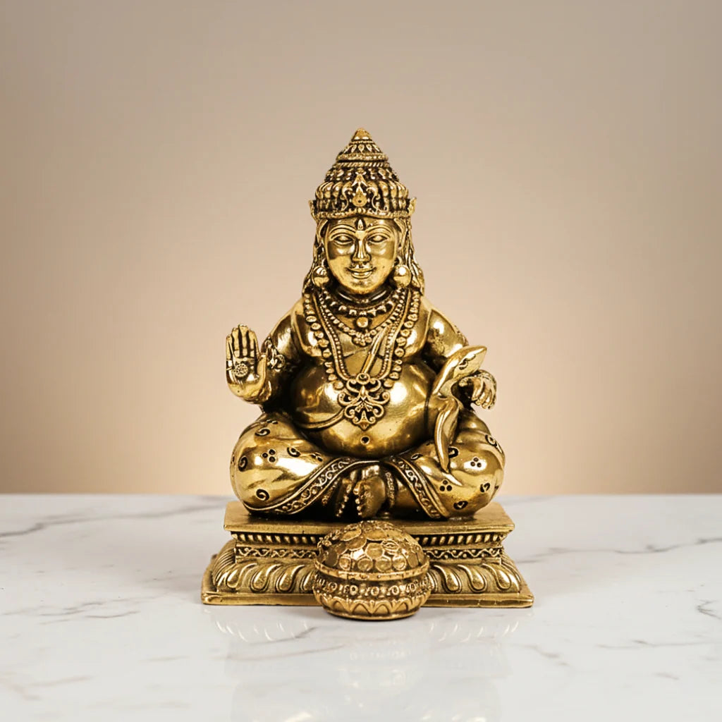 Brass Kuber Ji Idol With Gift Box