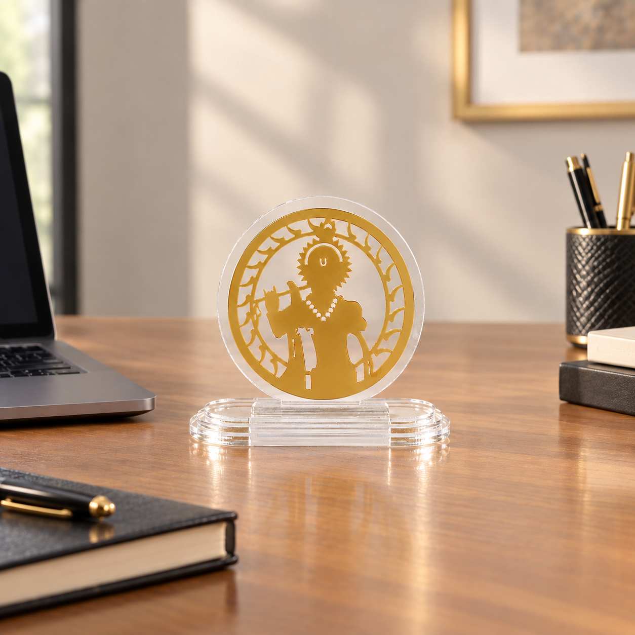 Shree Krishna Acrylic Car Dashboard