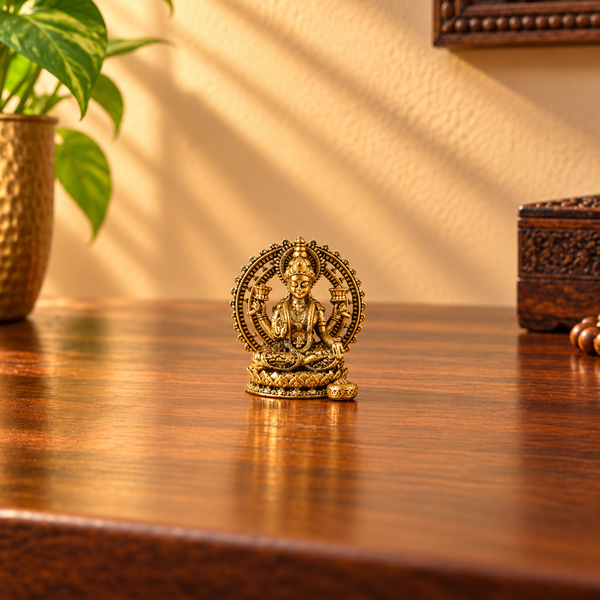 Brass Maa Lakshmi Idol