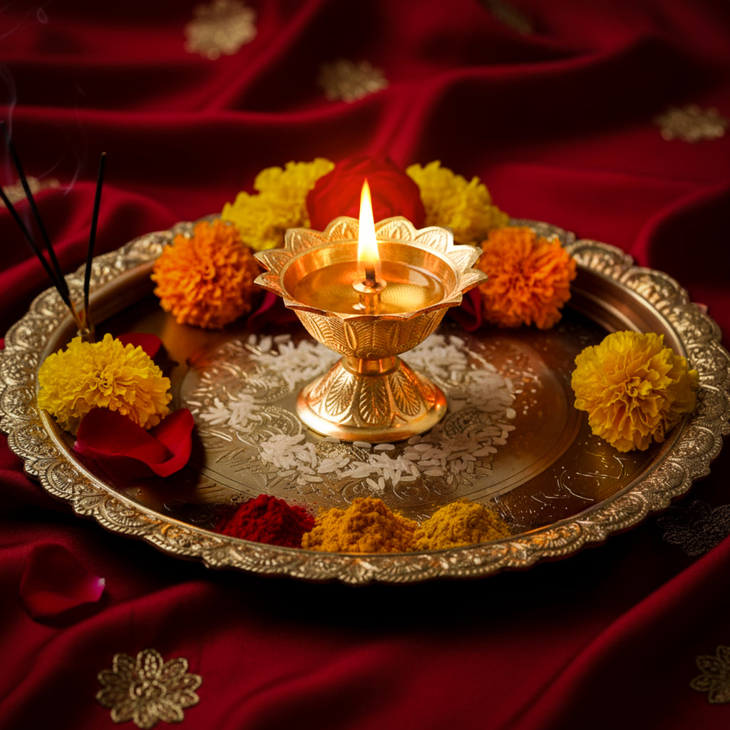 Kuber Brass Diya
