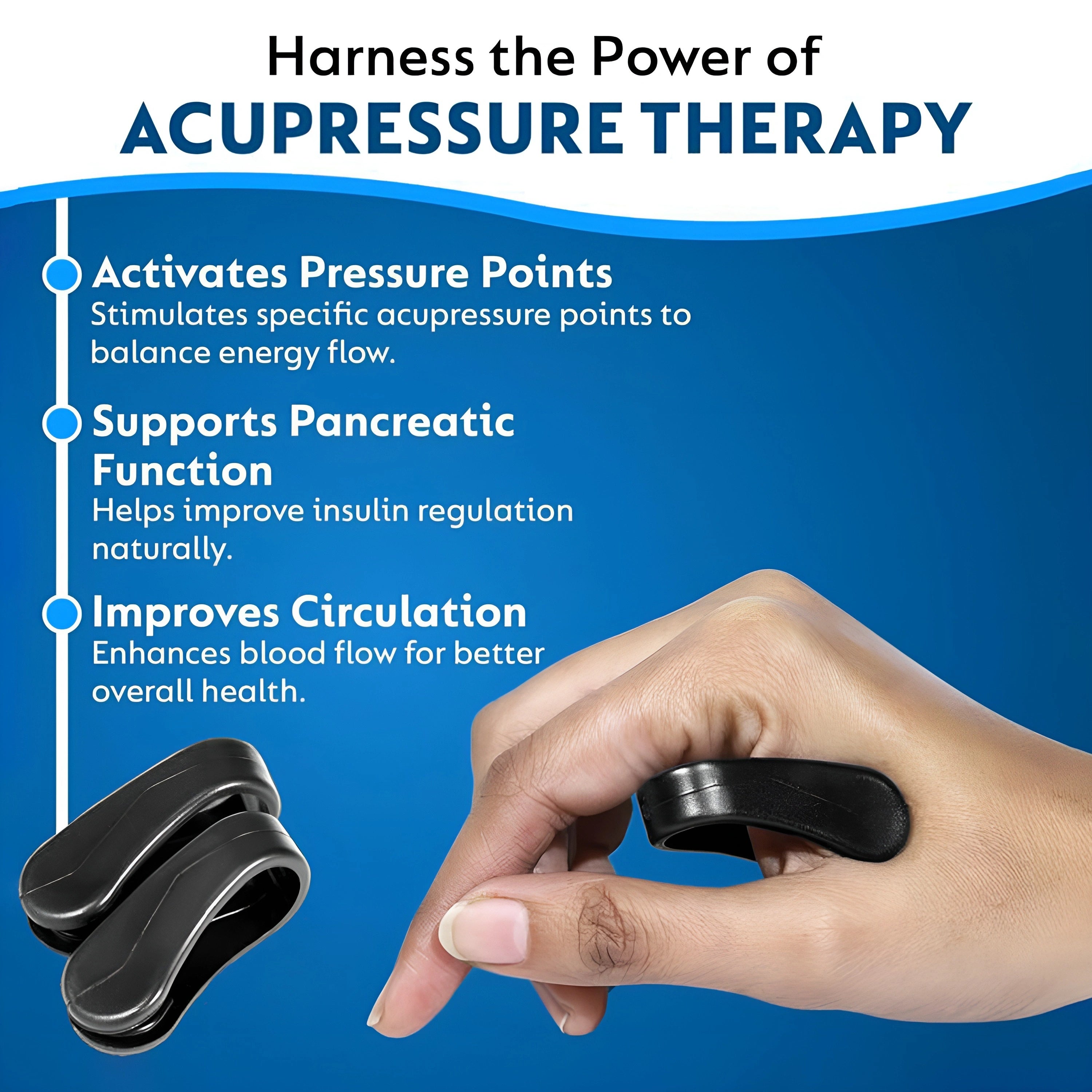 Sugar Control Acupressure Clip