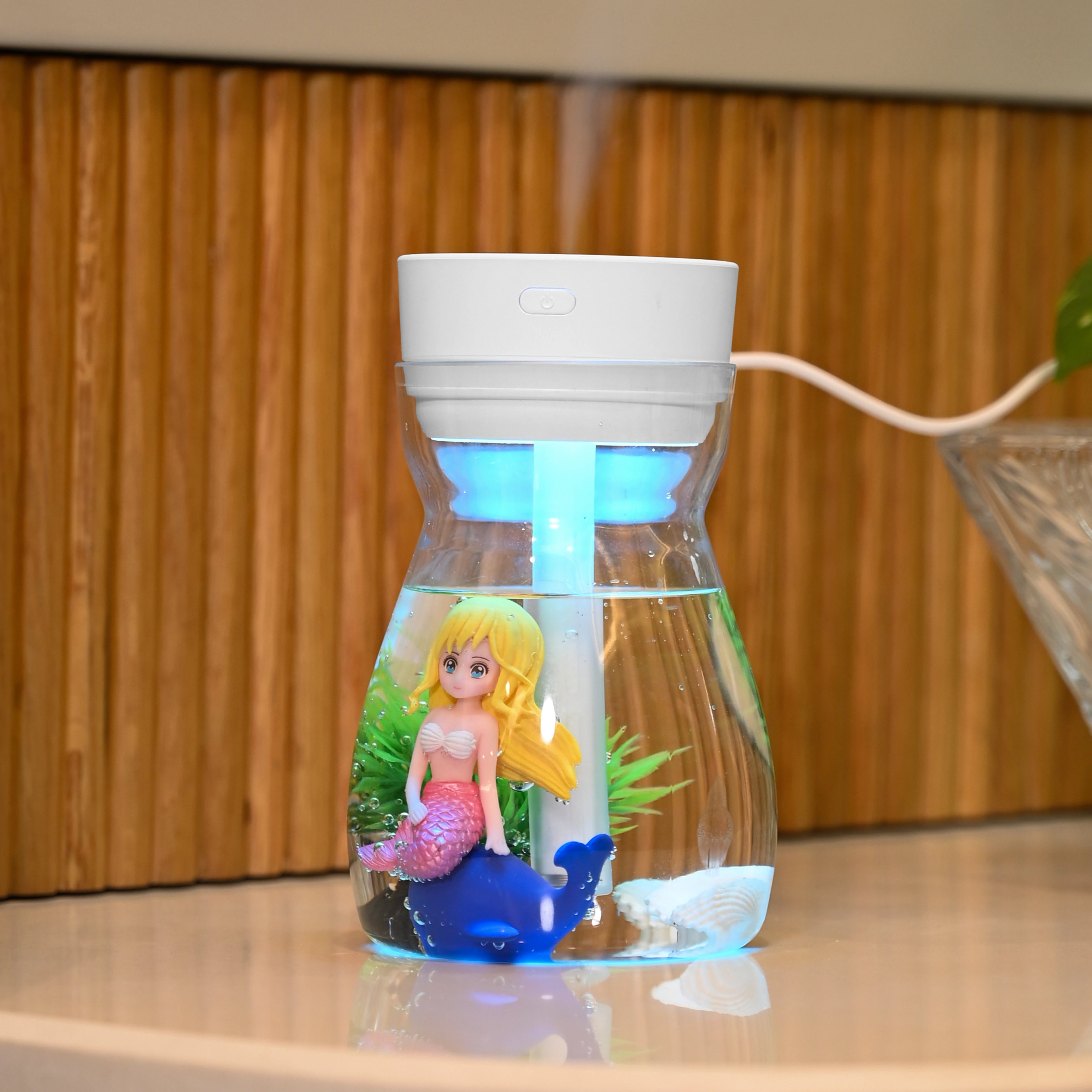 Colorful Lights Mermaid Humidifier
