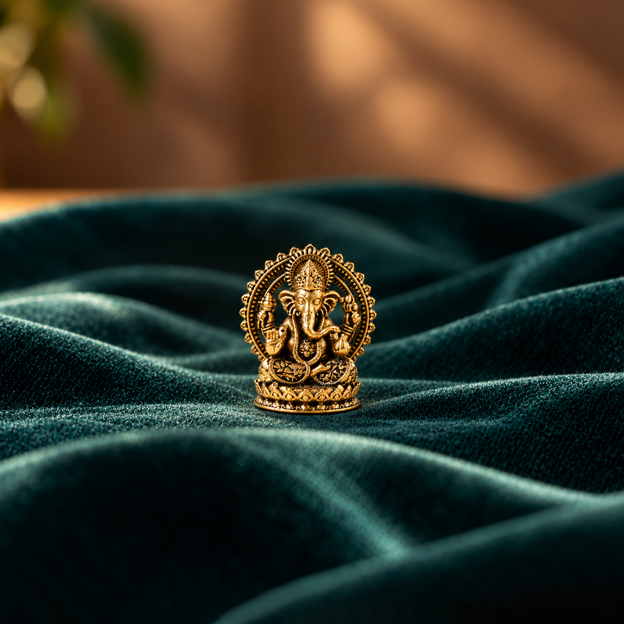 Brass Ganpati Idol