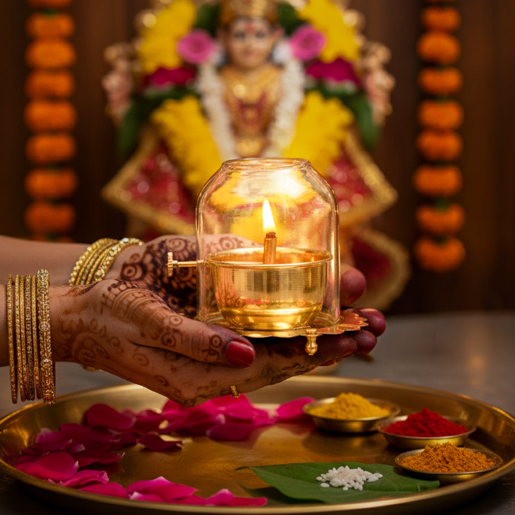 Divine Brass Akhand Jyot