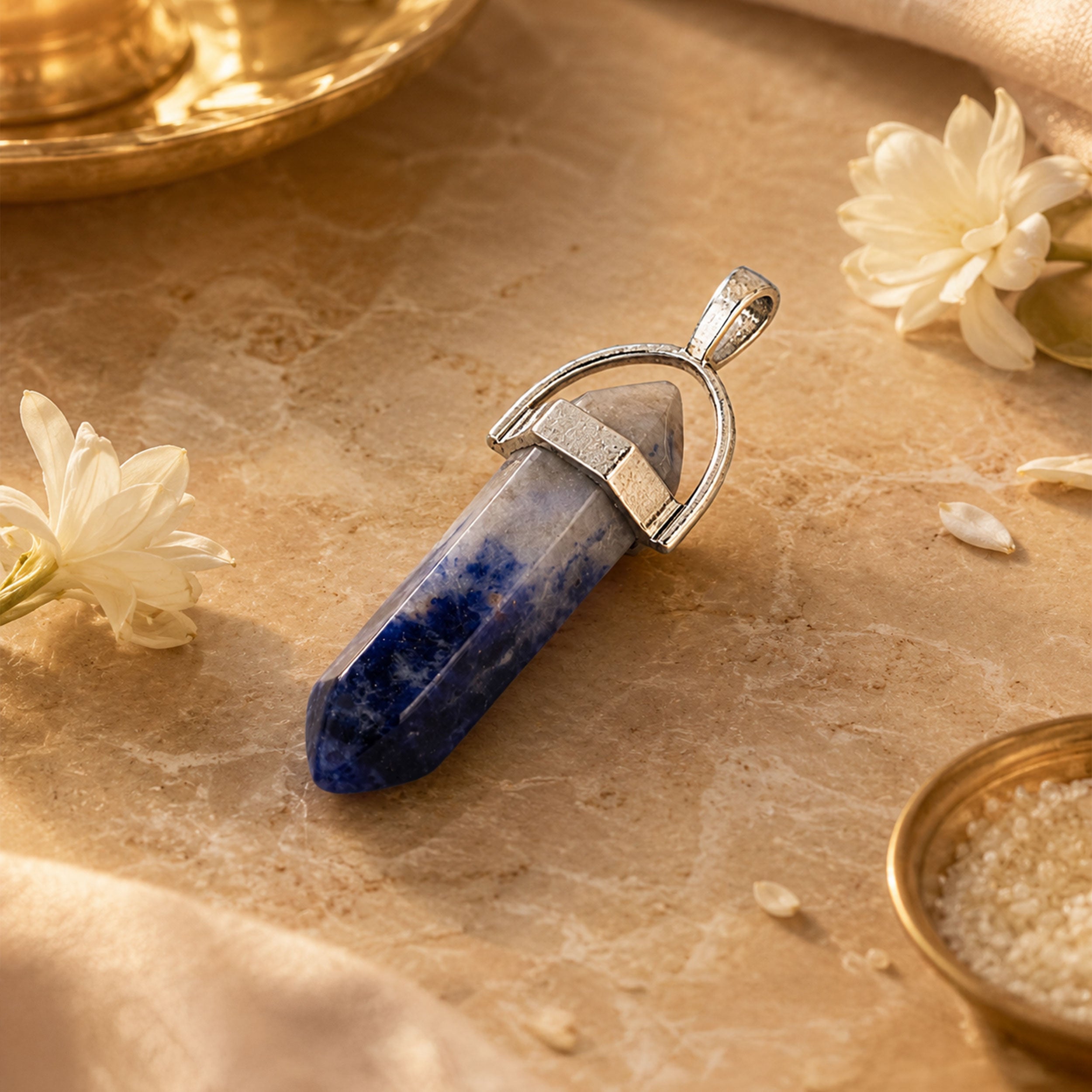 Sodalite Pencil Locket