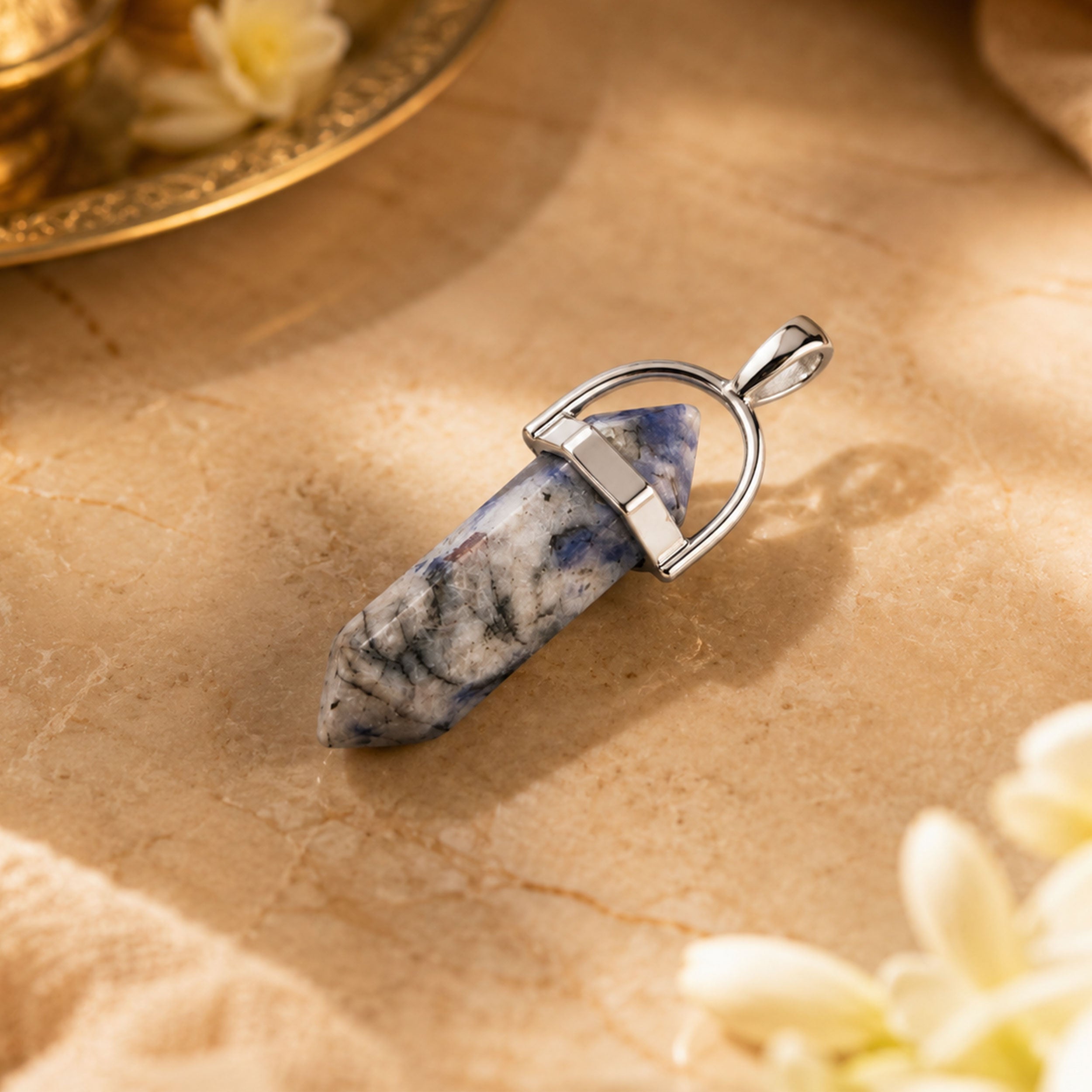 Sodalite Pencil Locket