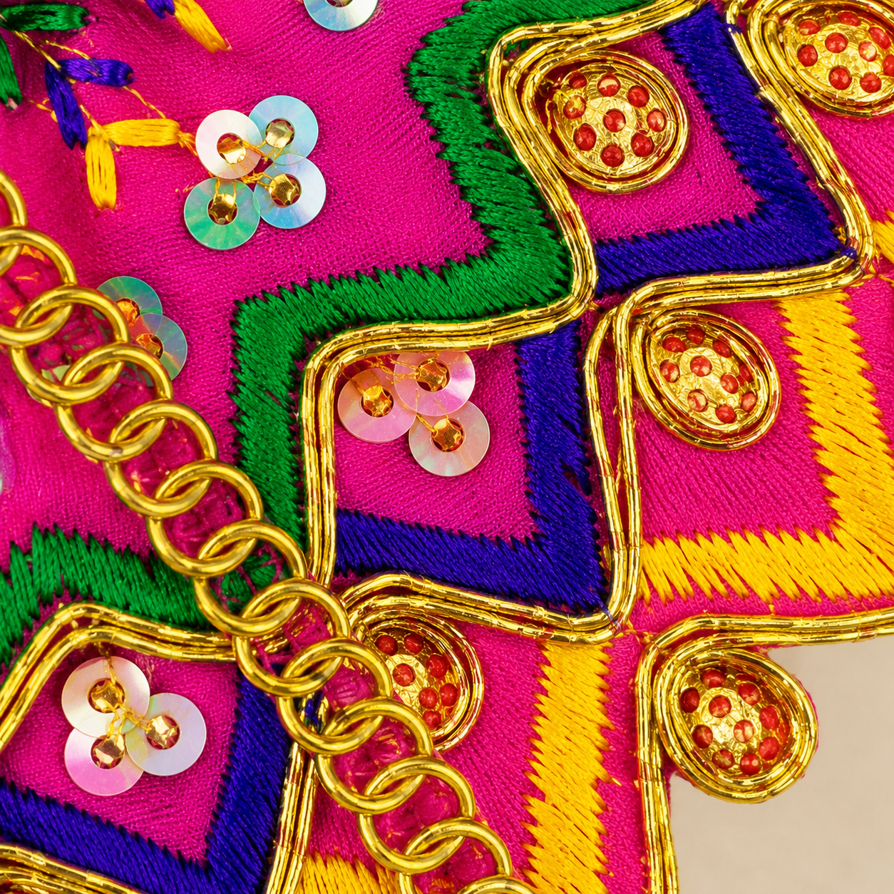 Floral Multicolor Laddu Gopal Dress