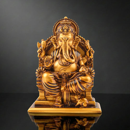 Lalitasana Ganesha Idol