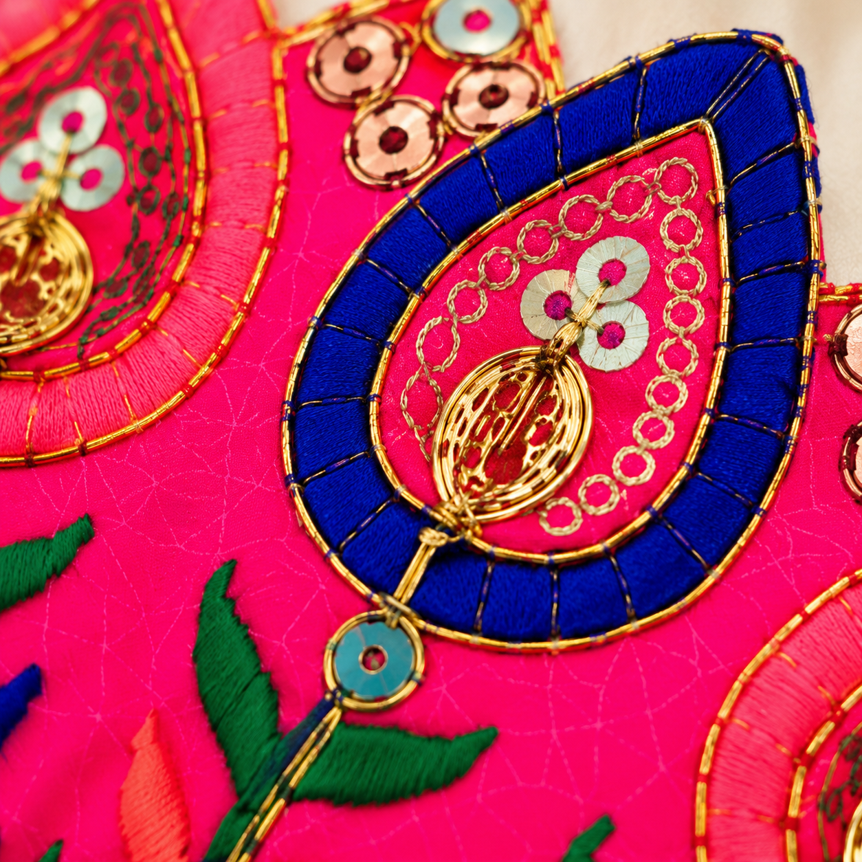 Floral Pink Laddu Gopal Dress