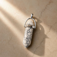 Howlite Pencil Locket