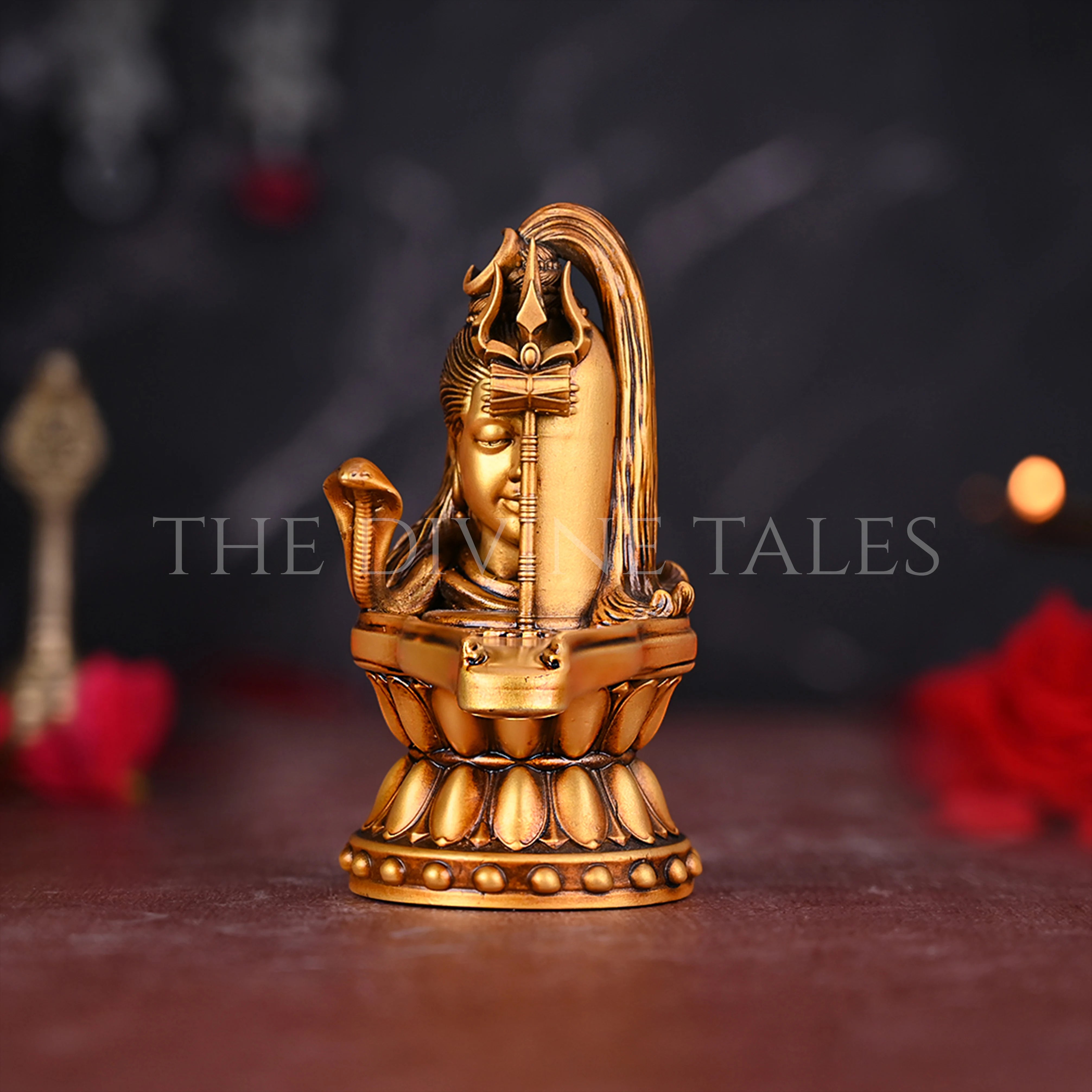 Shiv-Lingam Car Dashboard Idol
