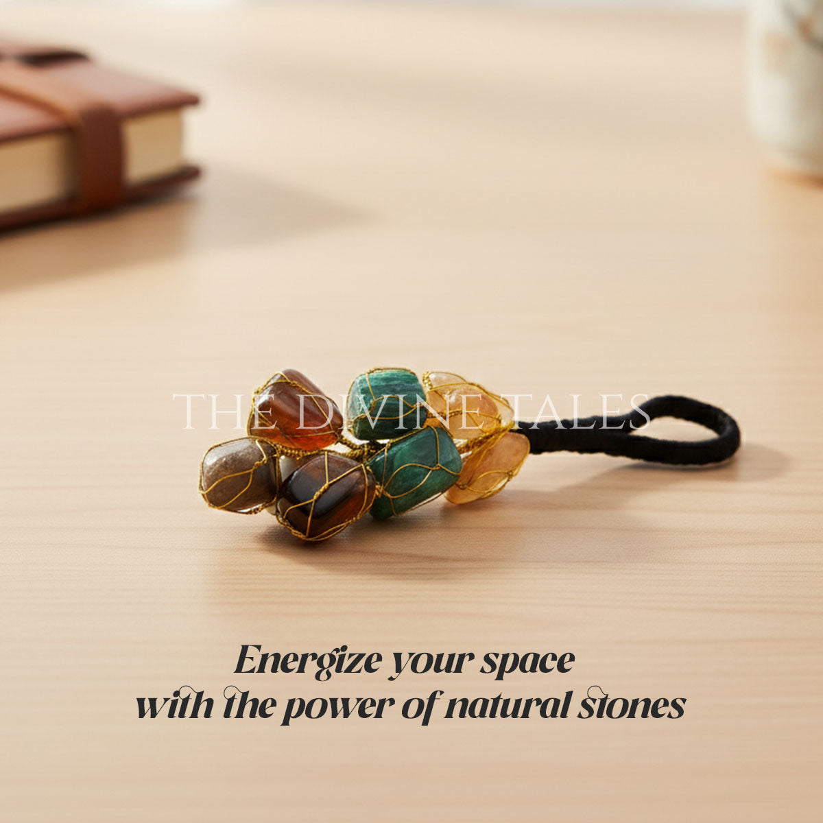 Money Magnet Hanging Stones