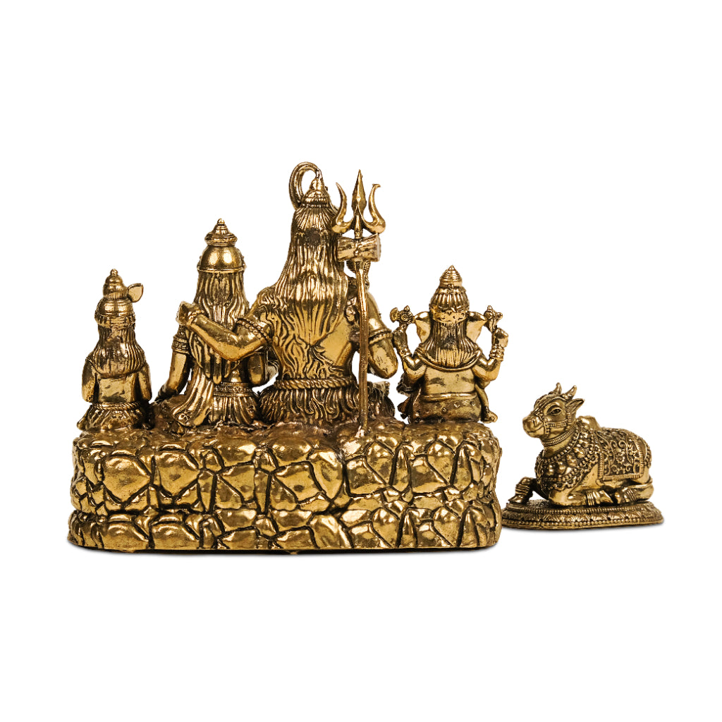 Shiv Parivar Brass Idol