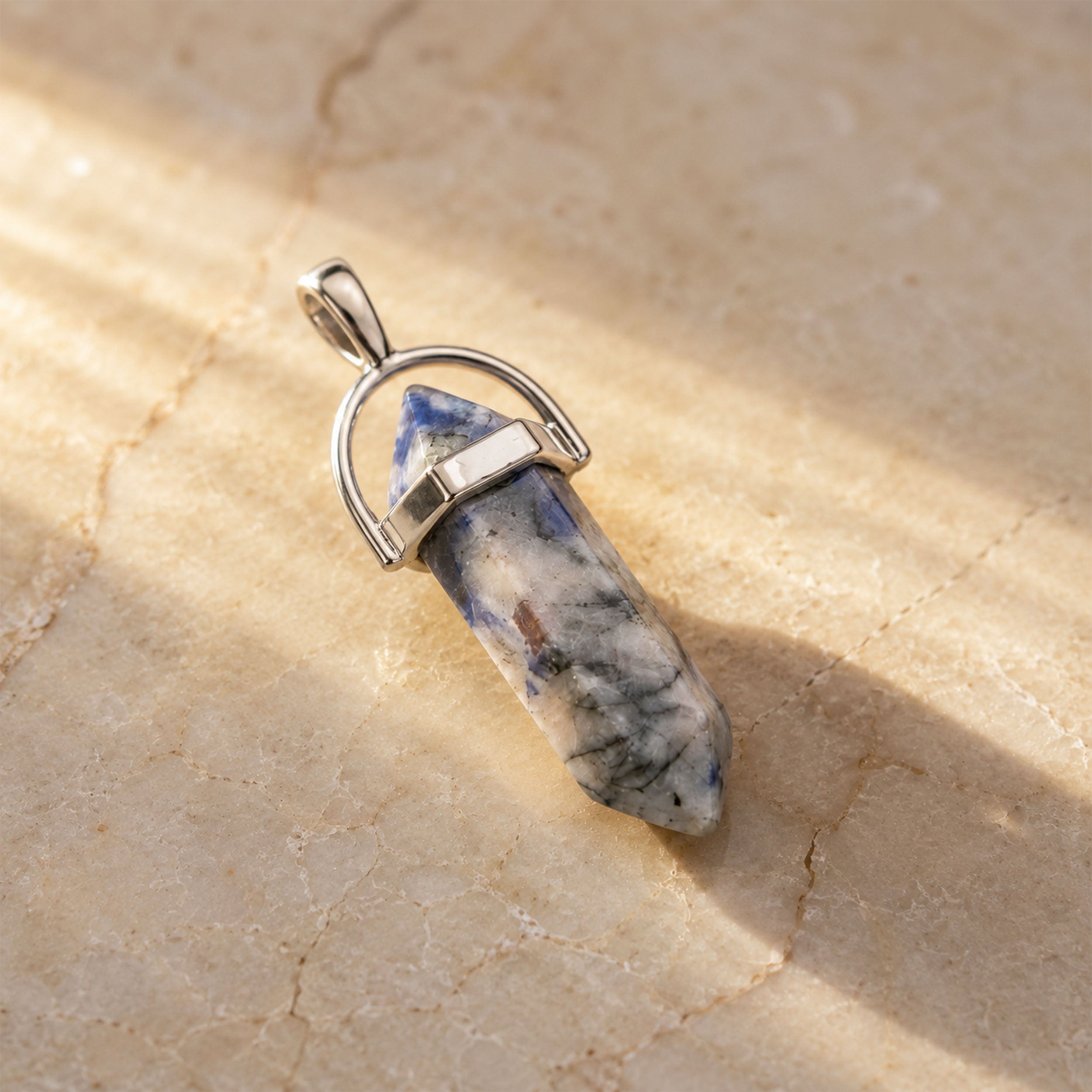 Sodalite Pencil Locket
