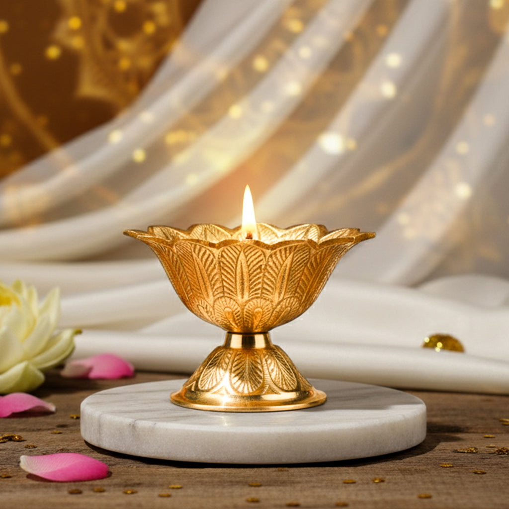 Kuber Brass Diya