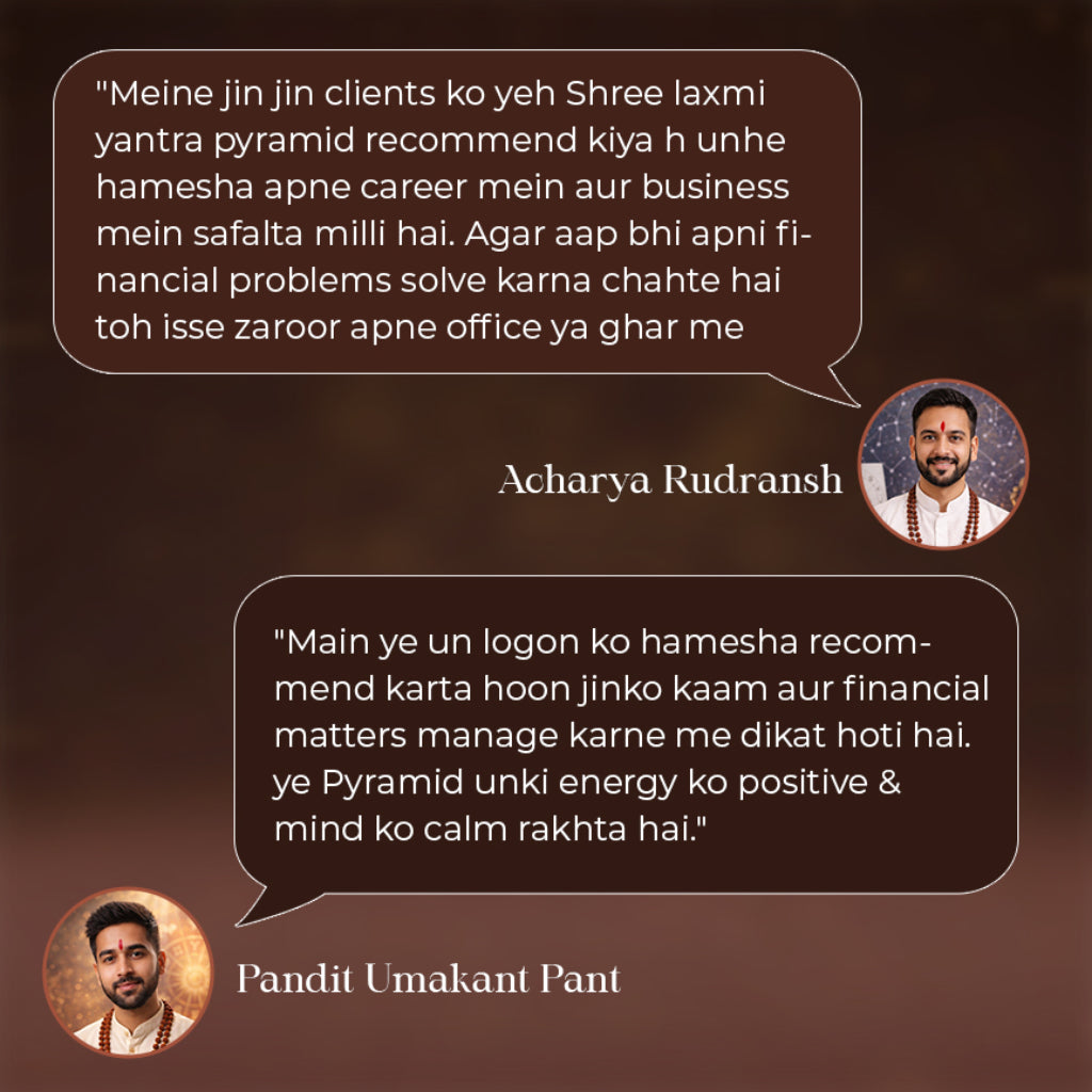 Lakshmi Yantra Pyramid