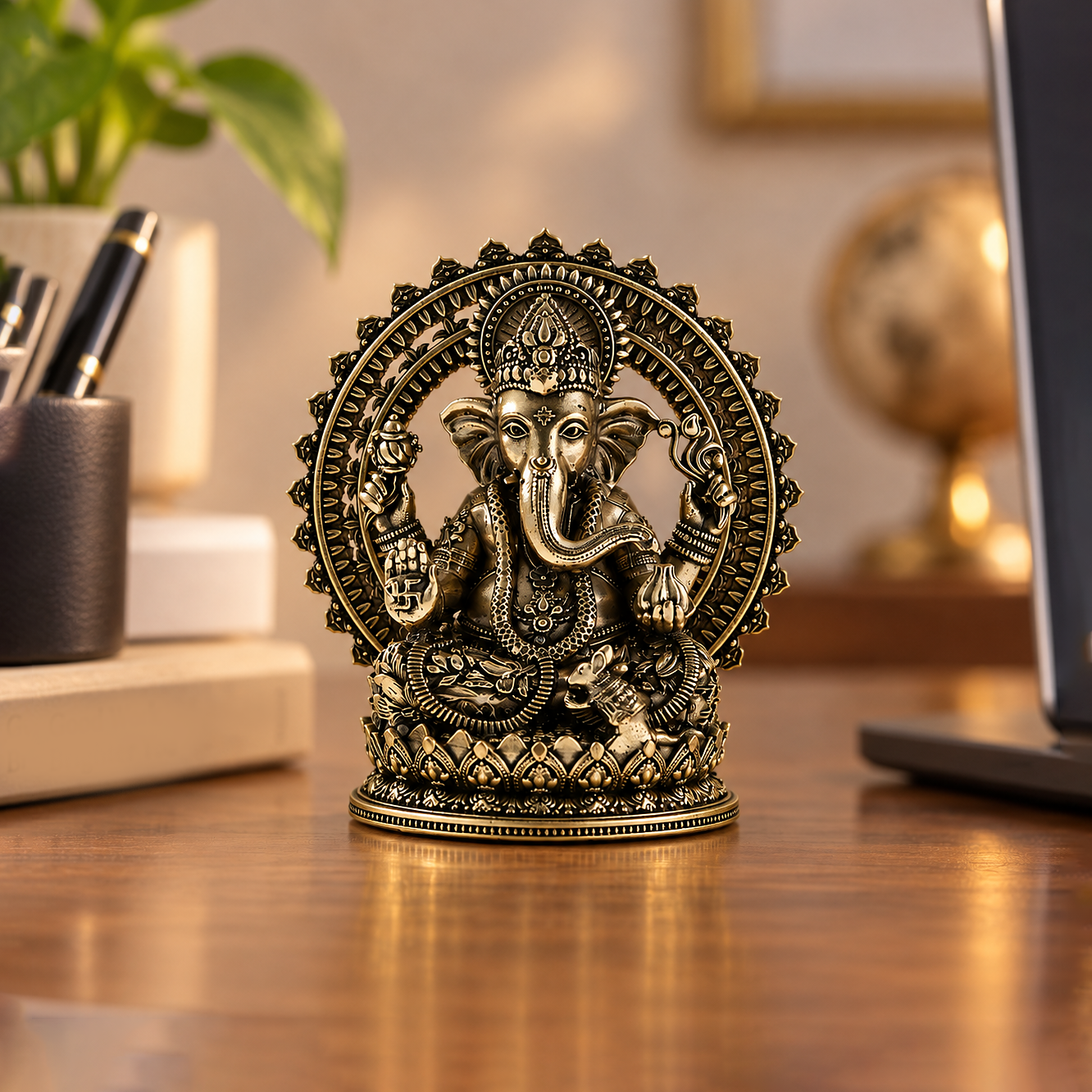 Shri Ganesh  Brass Idol