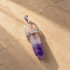 Amethyst Pencil Locket