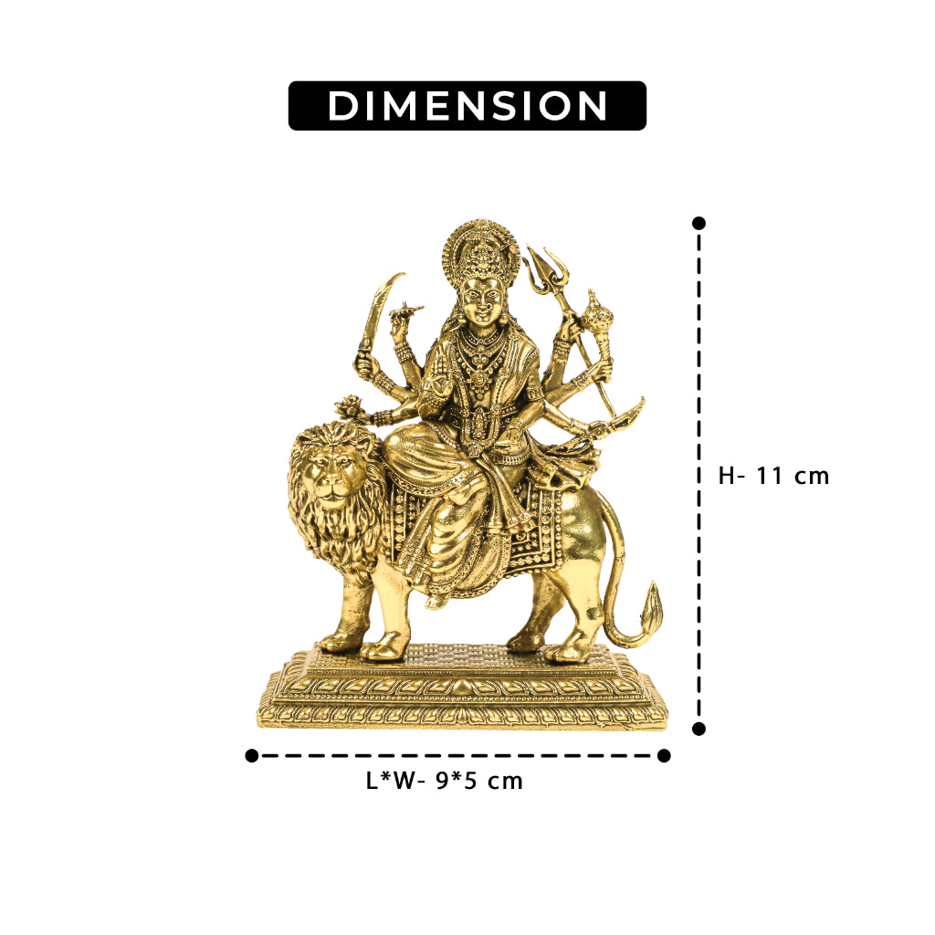 Shree Durga Mata Brass Idol