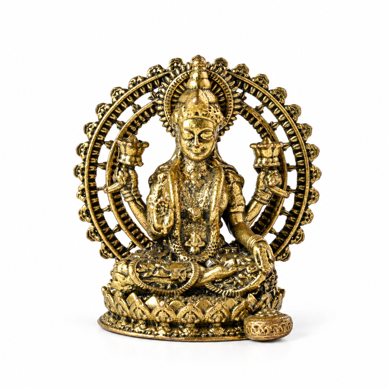 Brass Maa Lakshmi Idol