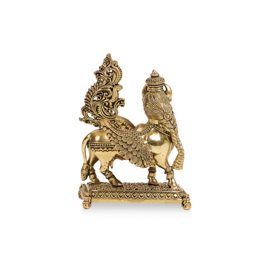 Brass Kamdhenu Idol
