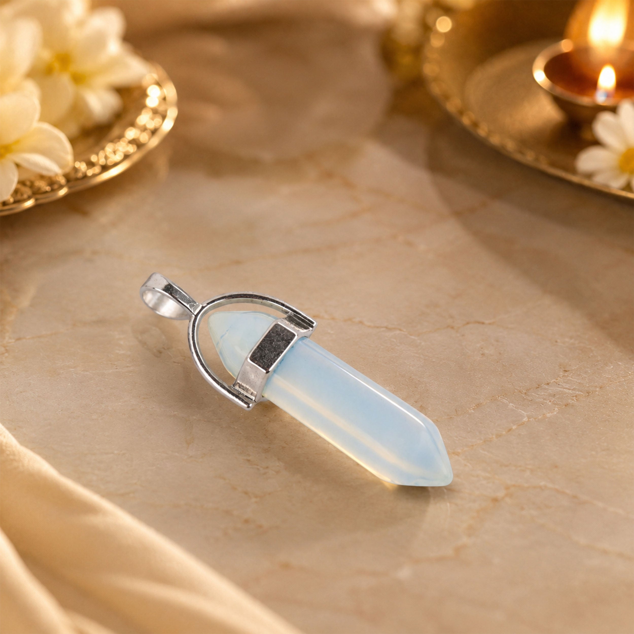 Opalite Pencil Locket