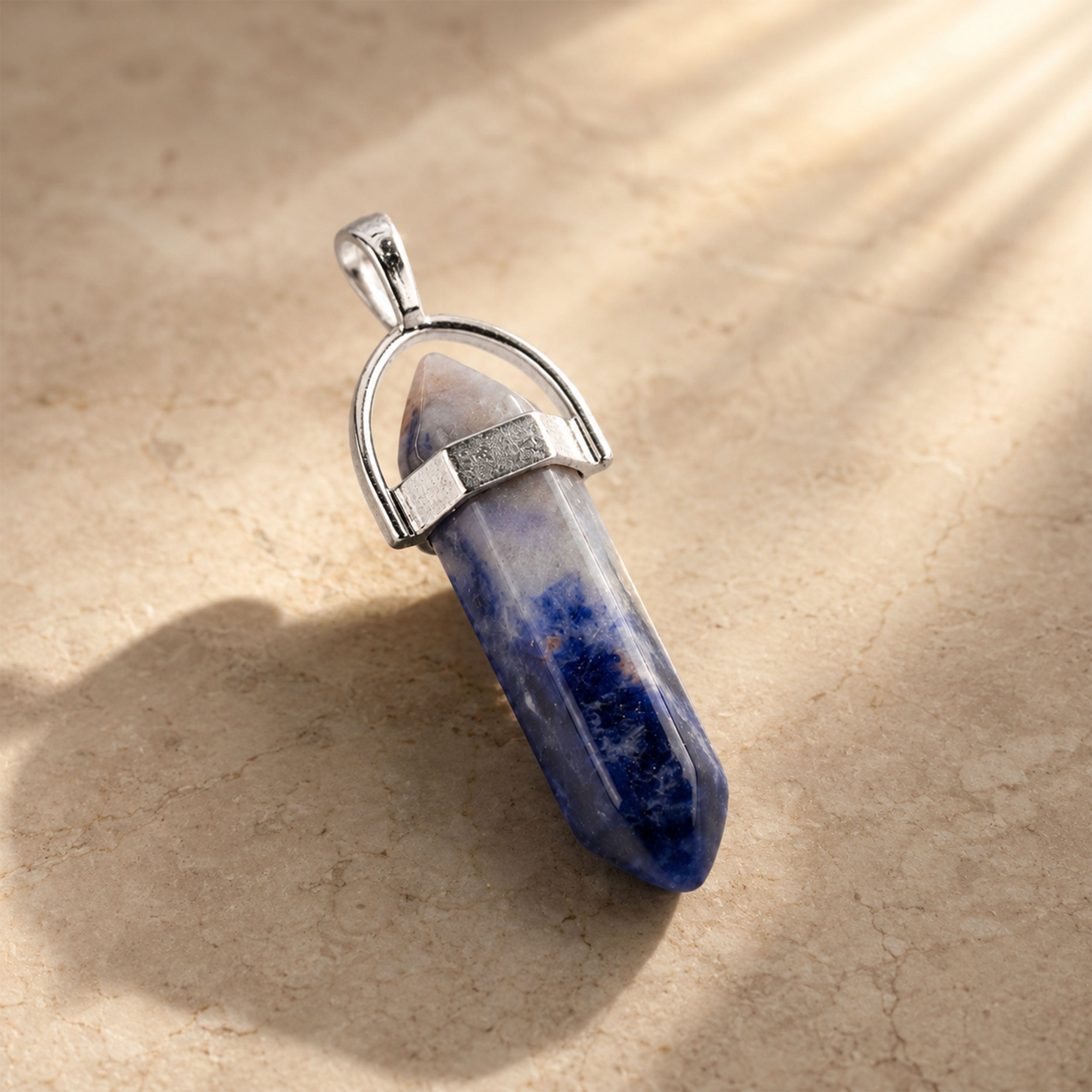 Sodalite Pencil Locket