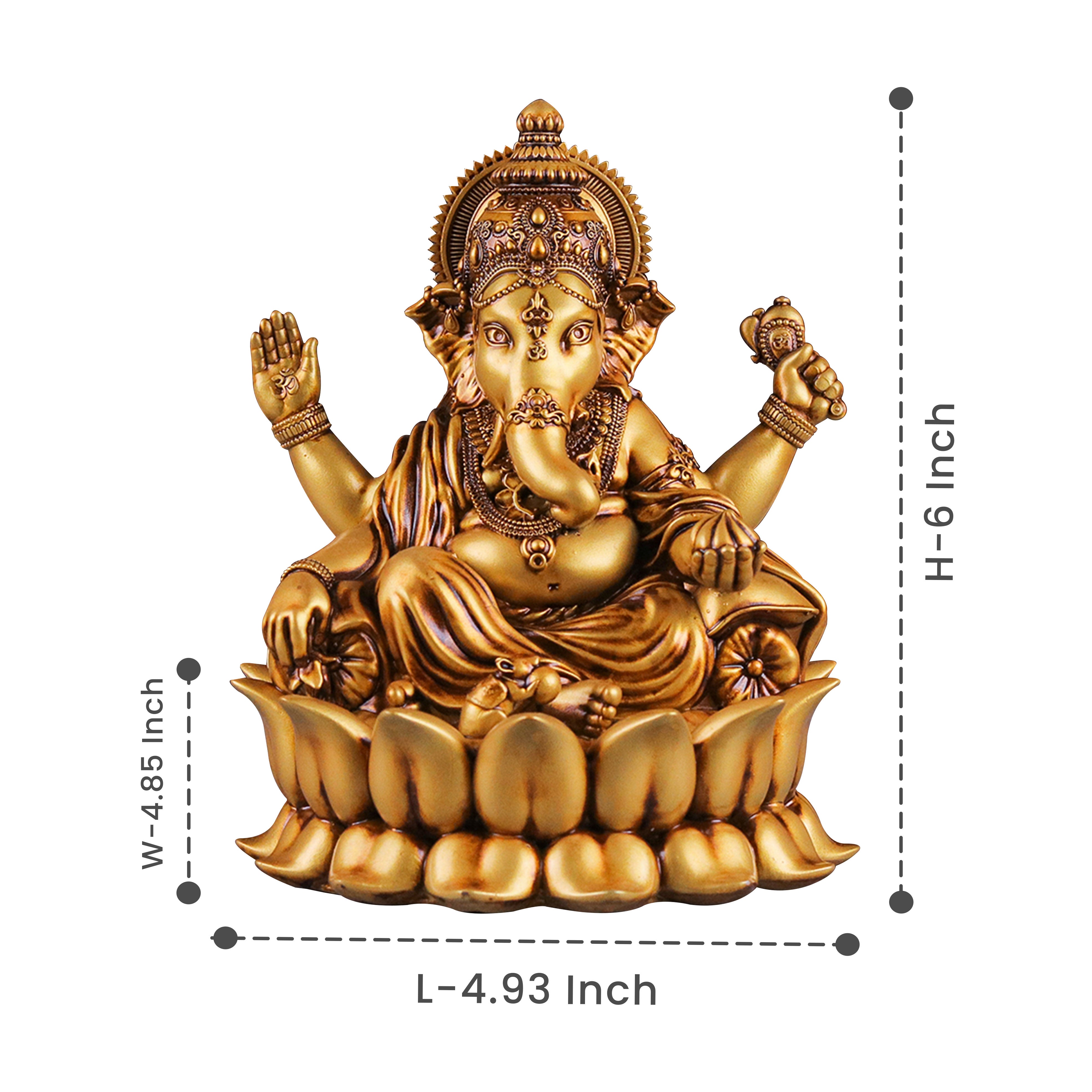 Ganpati Bappa (Lotus)