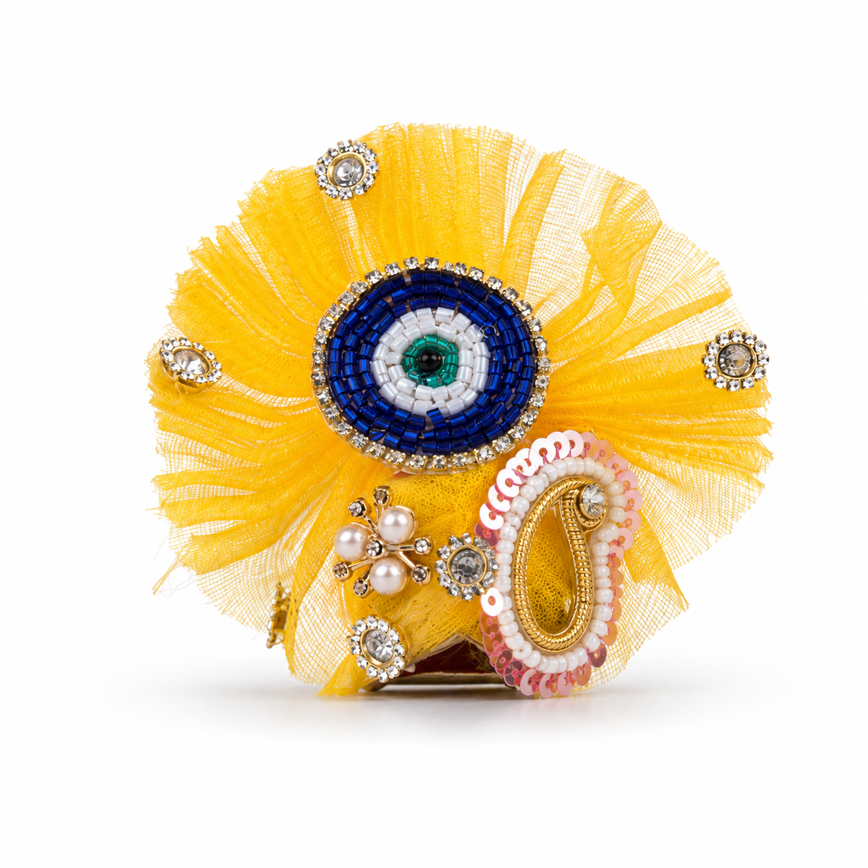 Cow-Evil Eye Laddu Gopal Dress