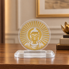 Divine Buddha Acrylic Car Dashboard