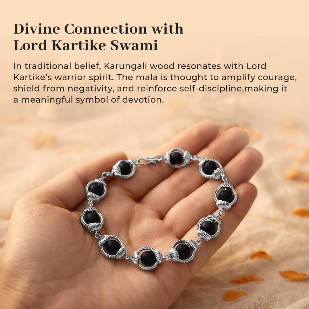 Karungali Mala Bracelet