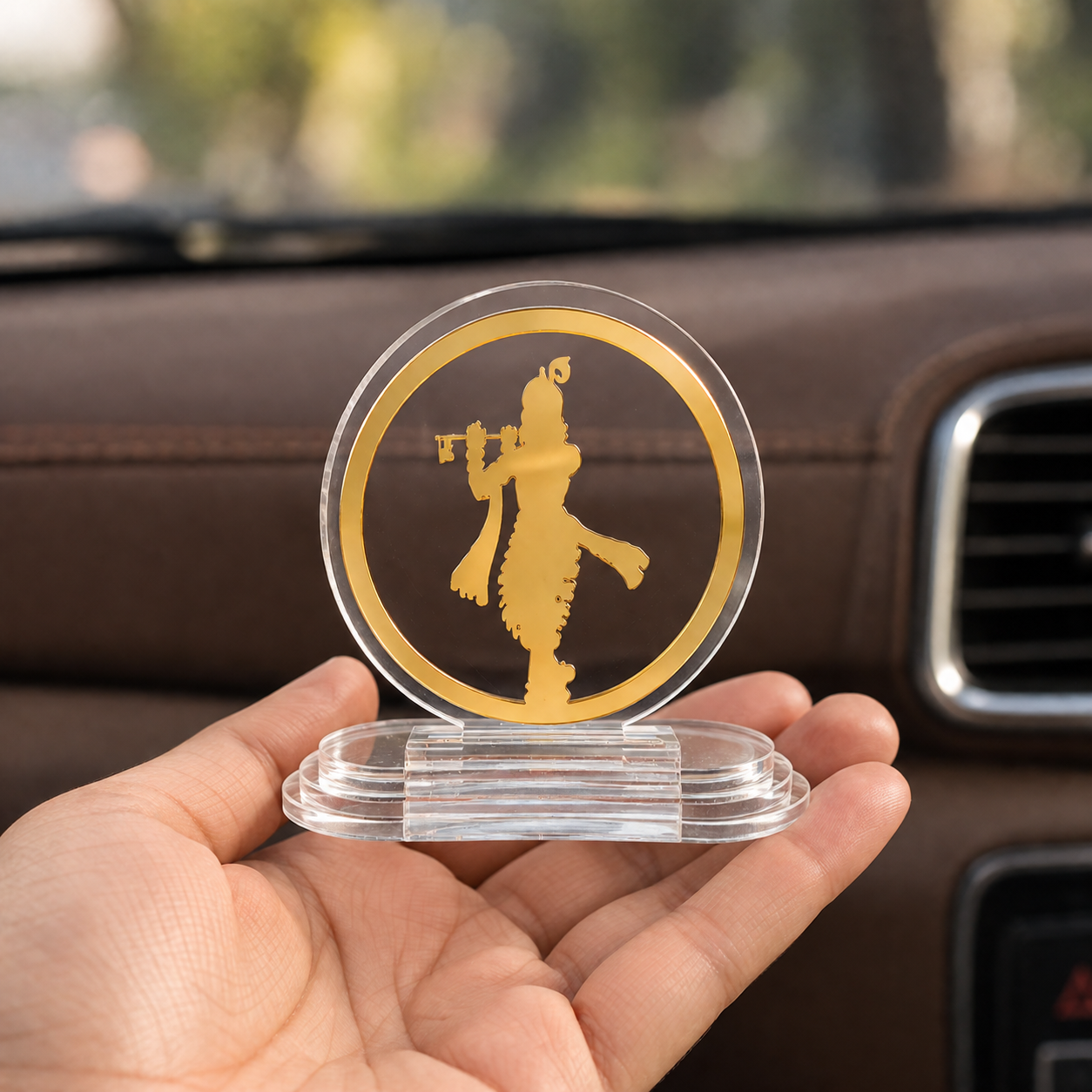Krishna Acrylic Car Dashboard