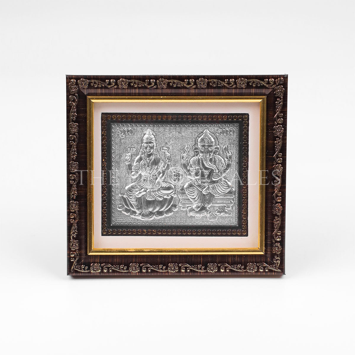 Laxmi Ganesh Ji Frame 999 Silver