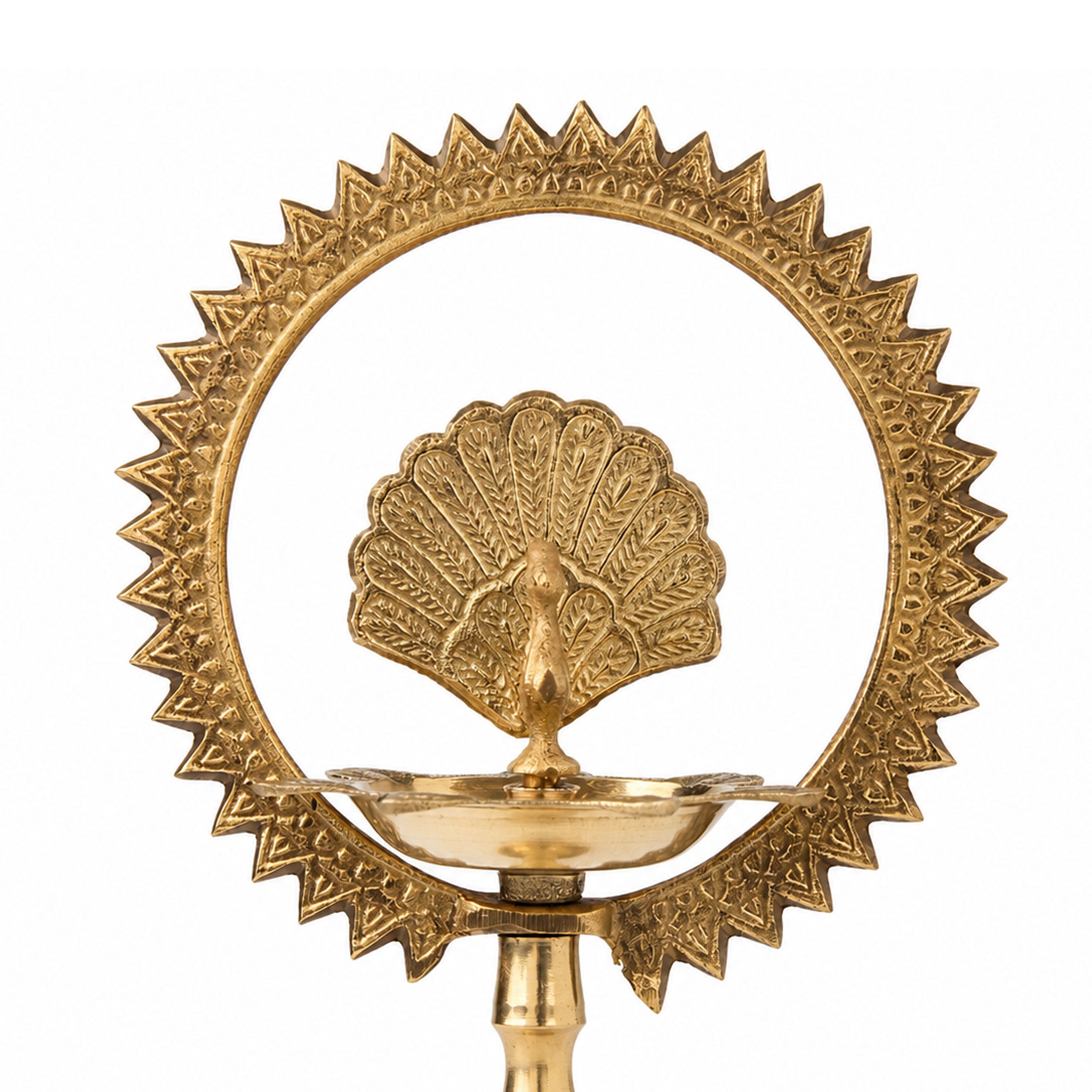 Mayur Chakra Pillar Diya