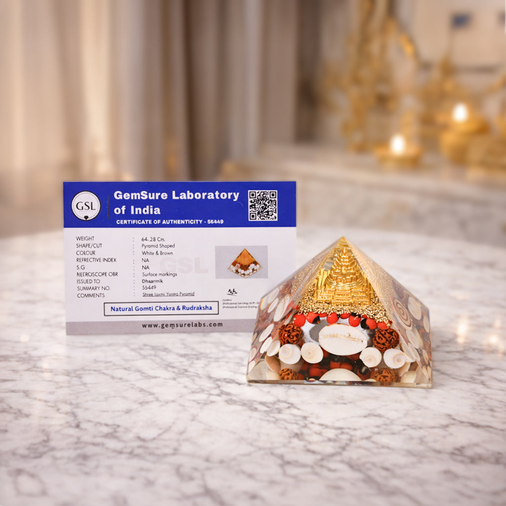 Lakshmi Yantra Pyramid