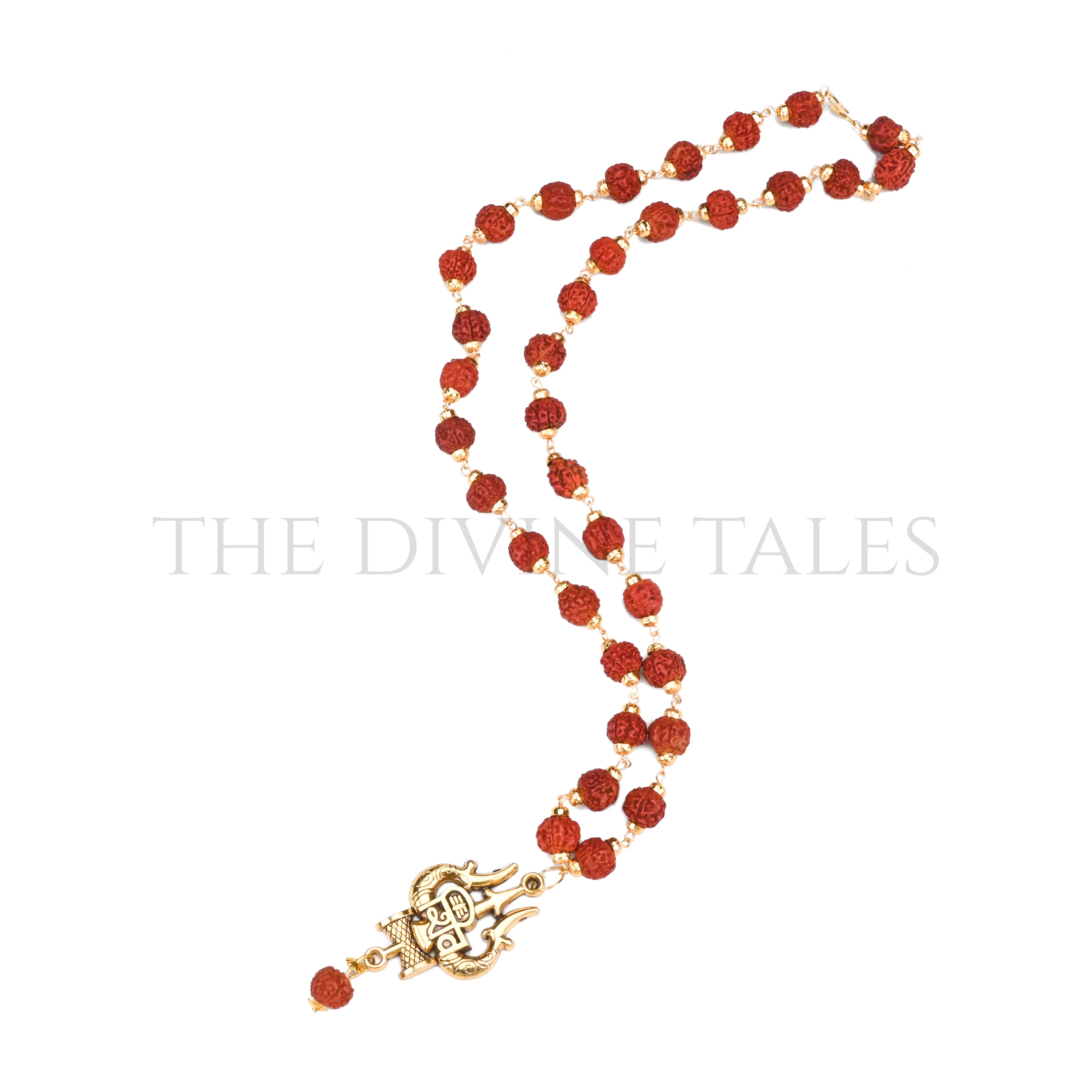 Rudraksha Mala With Trishul