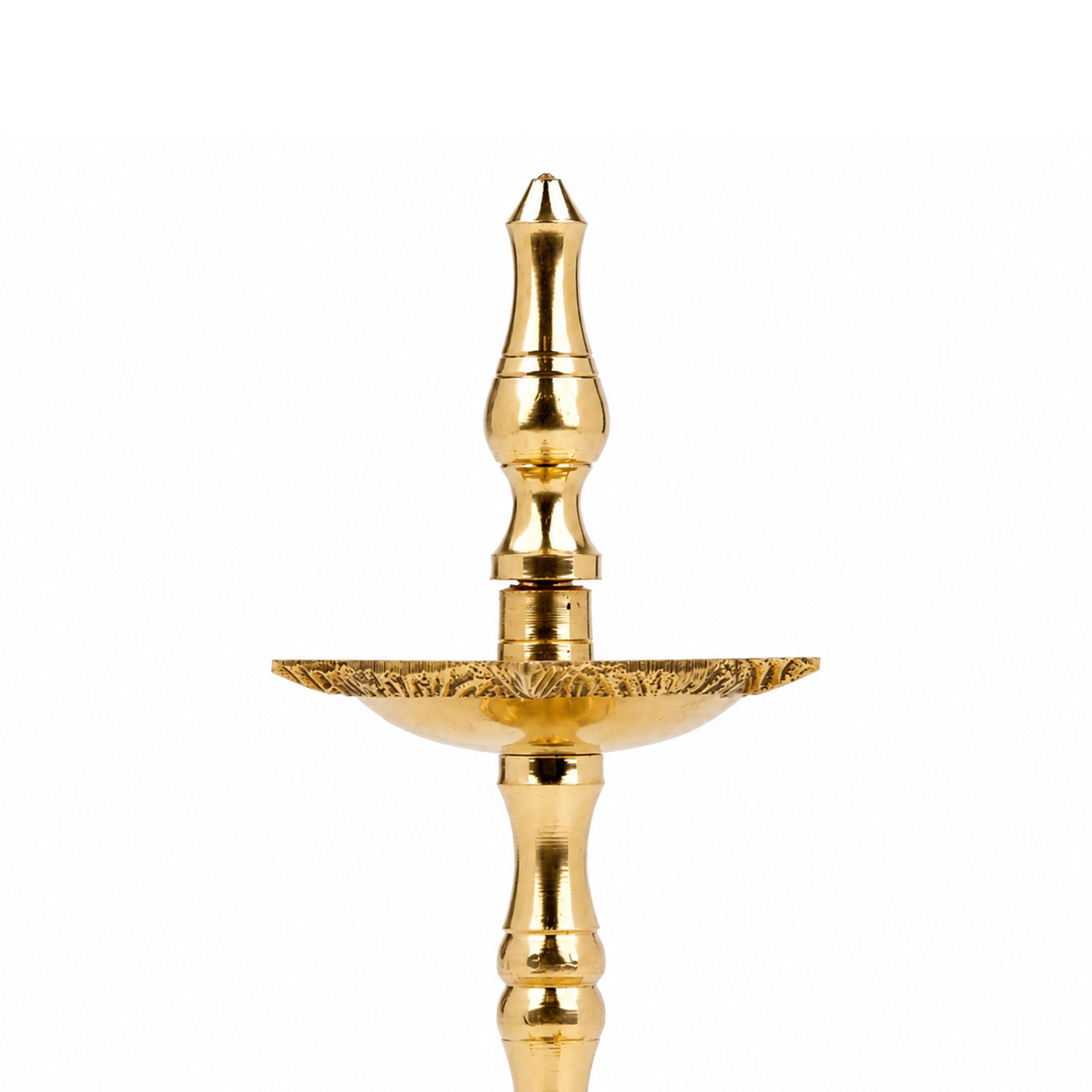2 Layer Brass Kerala Oil Lamp