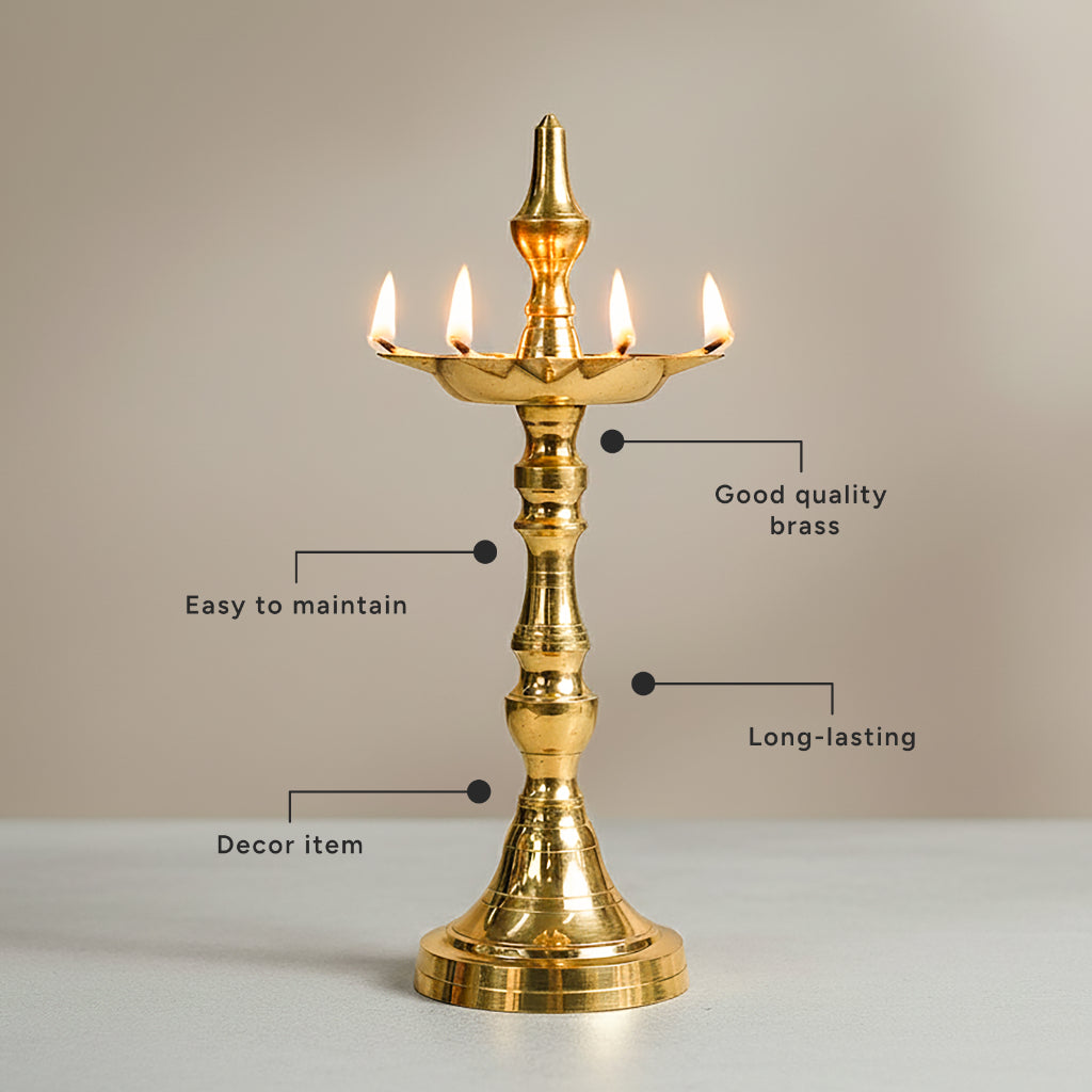 Brass Kerala Diya