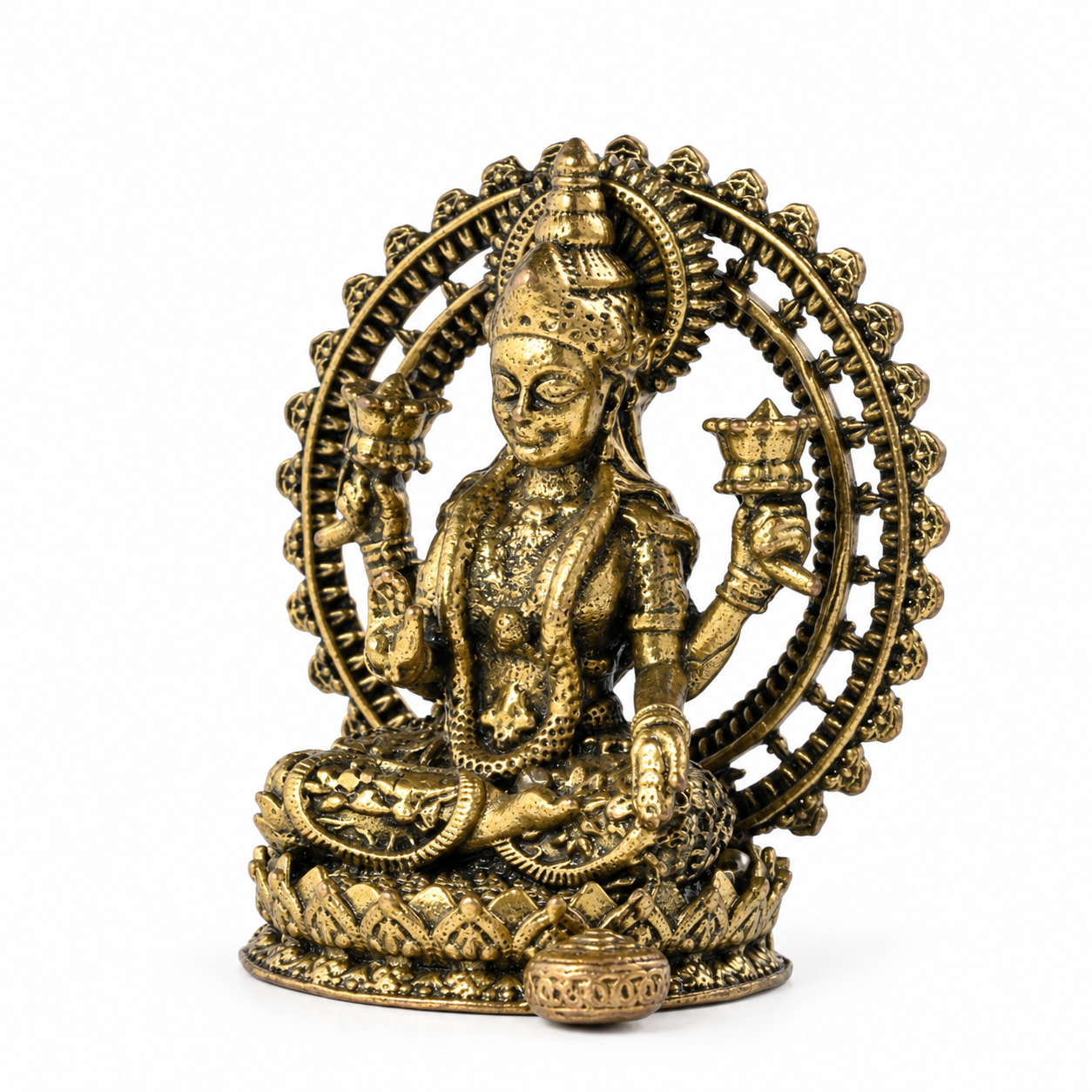 Brass Maa Lakshmi Idol