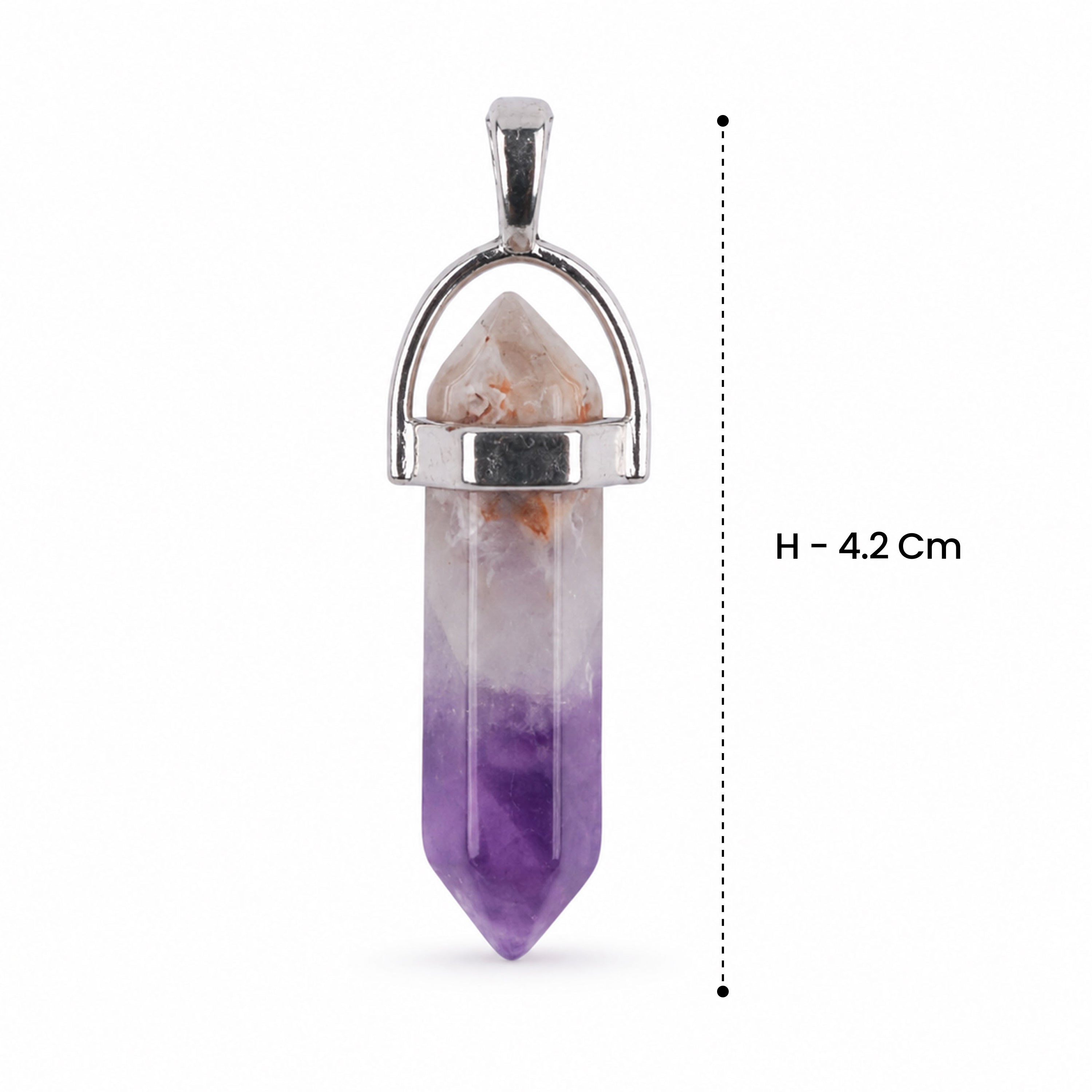 Amethyst Pencil Locket