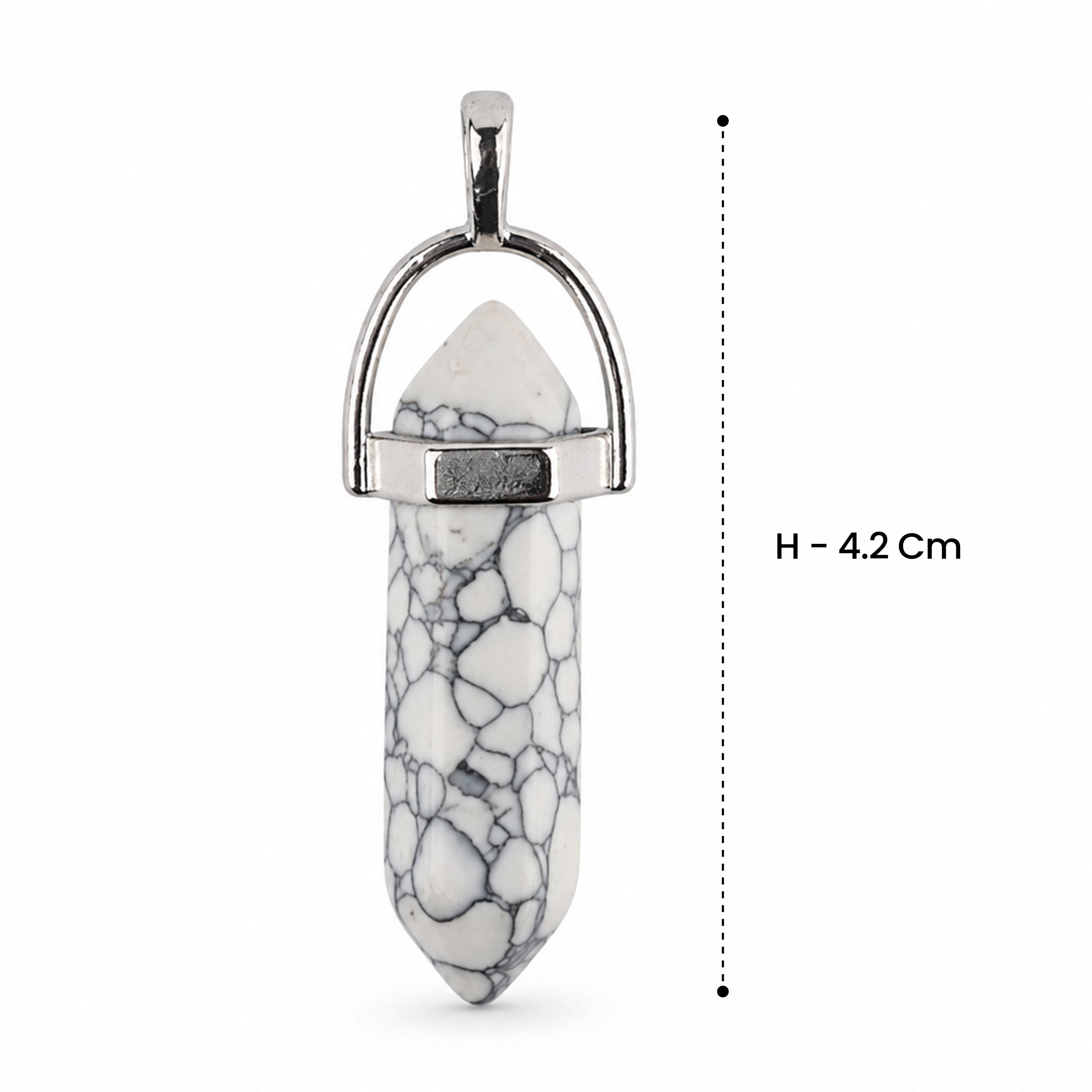 Howlite Pencil Locket