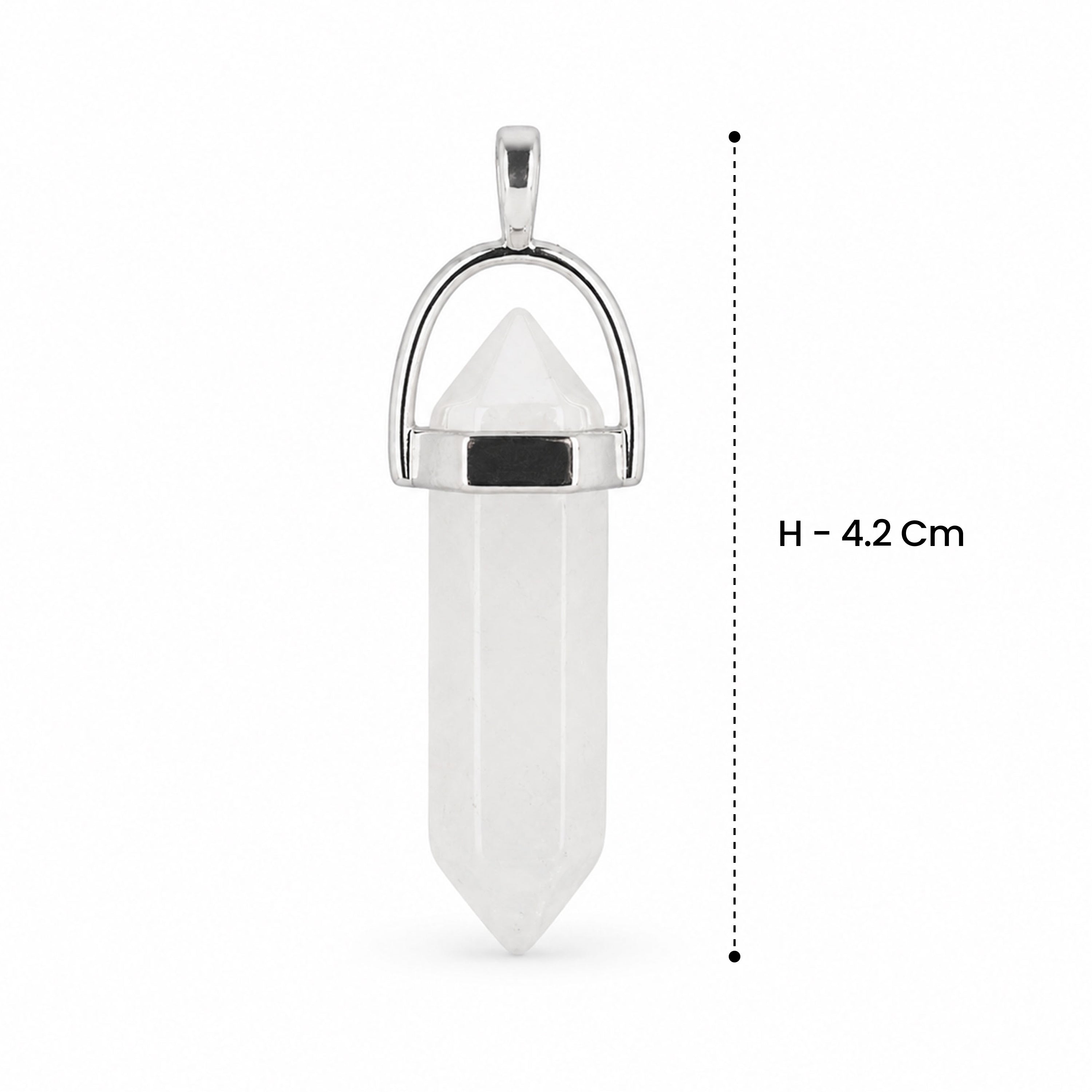 Clear Quartz Pencil Locket