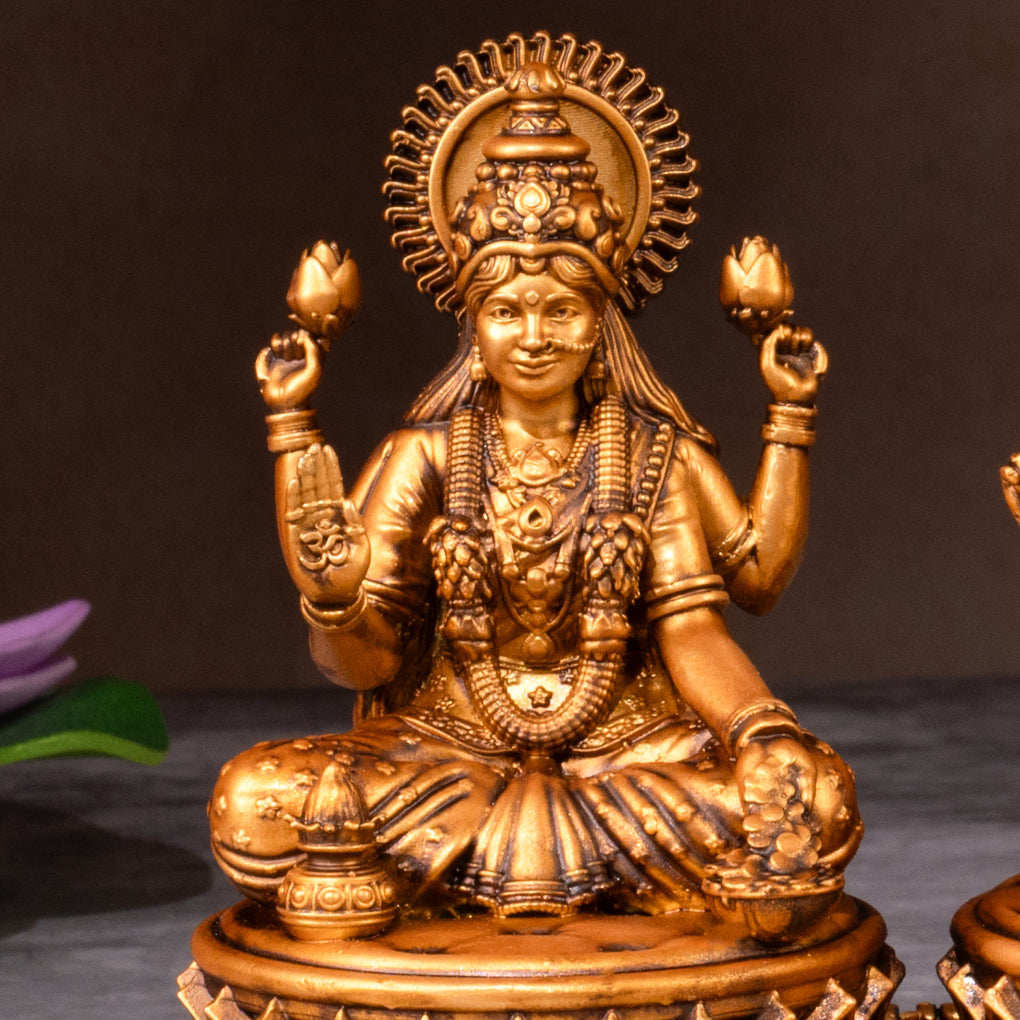 Dhan-Siddhi Laxmi Ganesha Idol