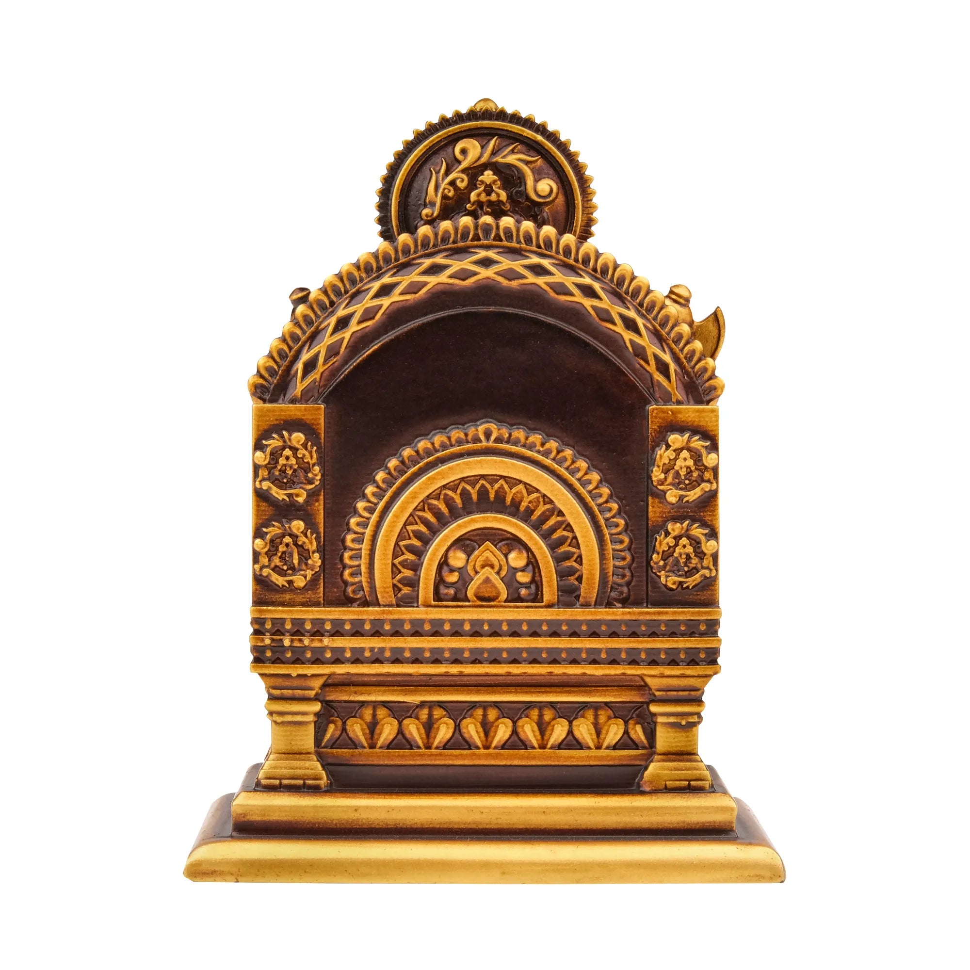 Lalitasana Ganesha Idol – Antique Finish Symbol of Divine Grace
