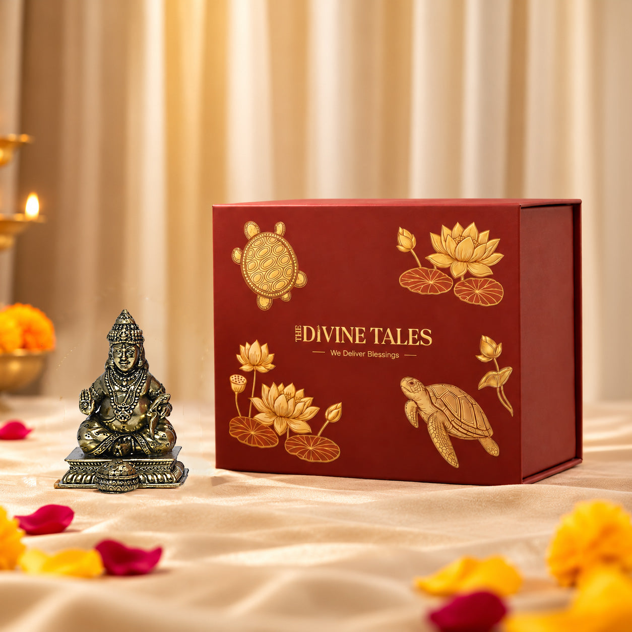 Brass Kuber Ji Idol With Gift Box