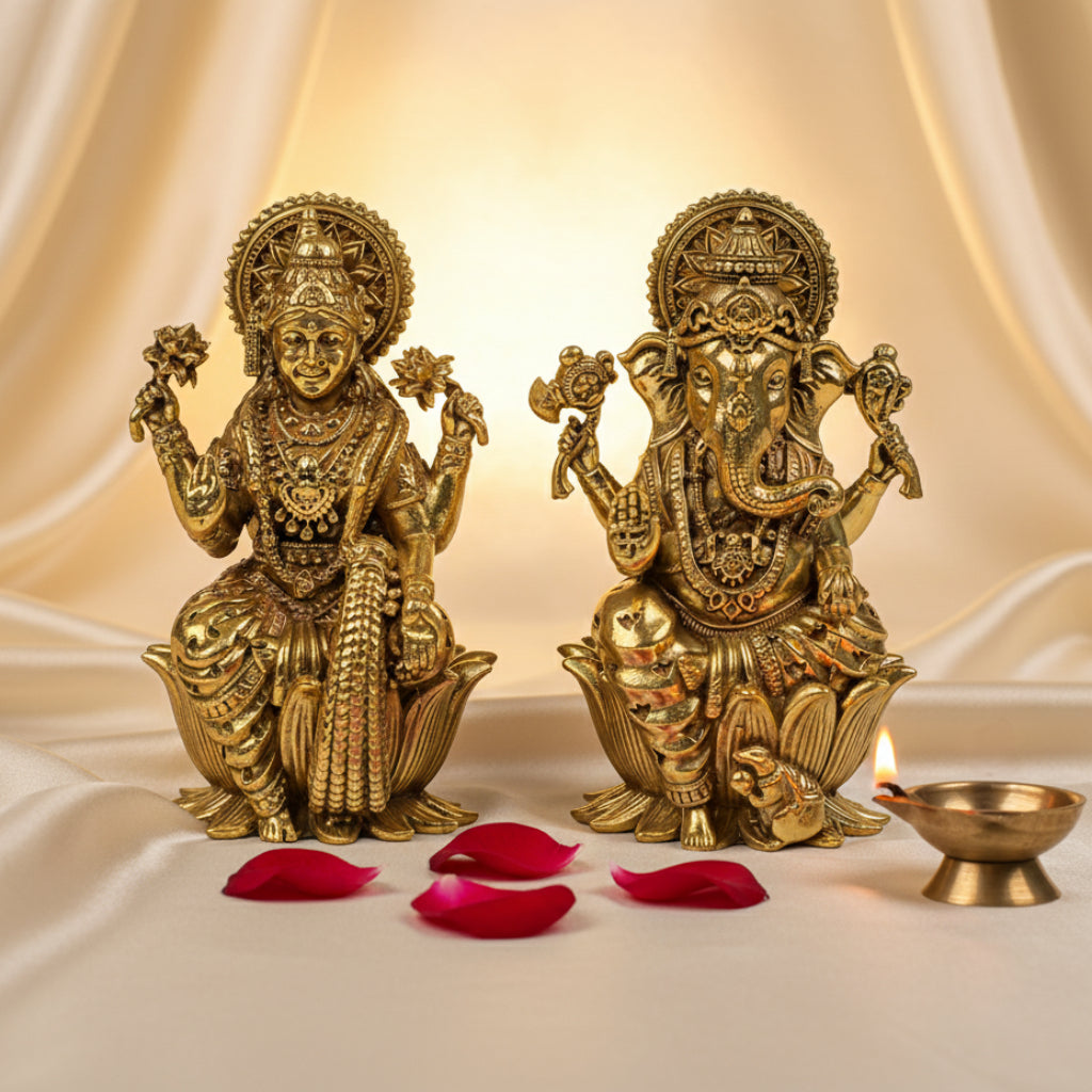 Shree Lakshmi-Ganesh Idol
