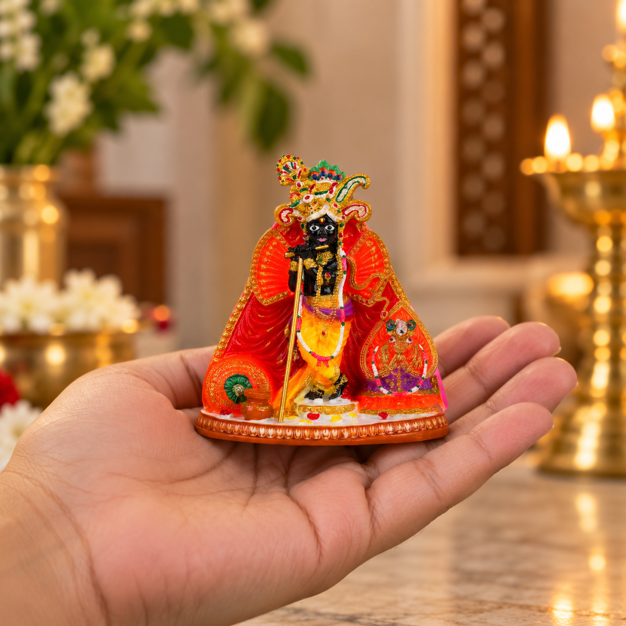 Multicolor Shri Banke Bihari Idol