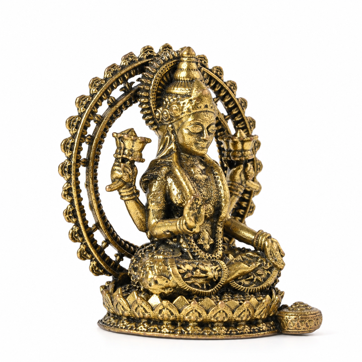 Brass Maa Lakshmi Idol