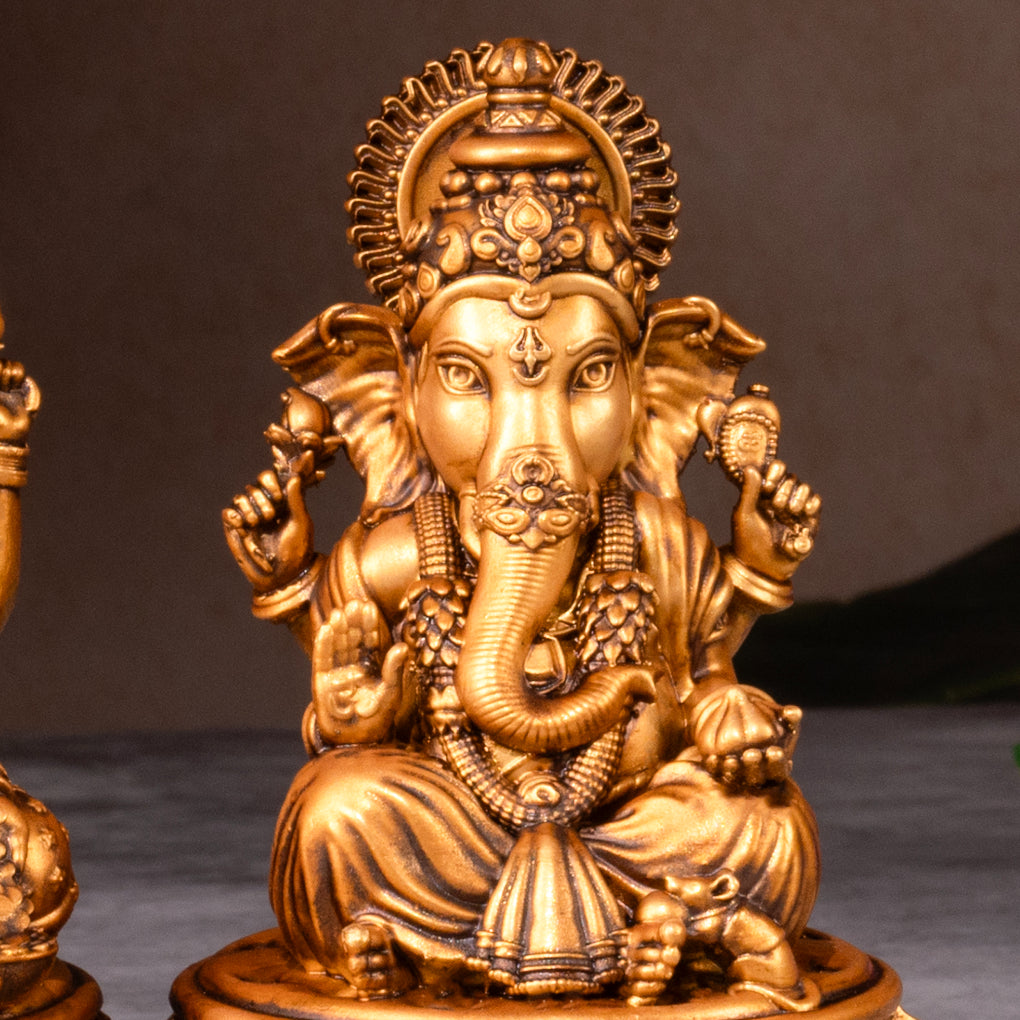 Dhan-Siddhi Laxmi Ganesha Idol