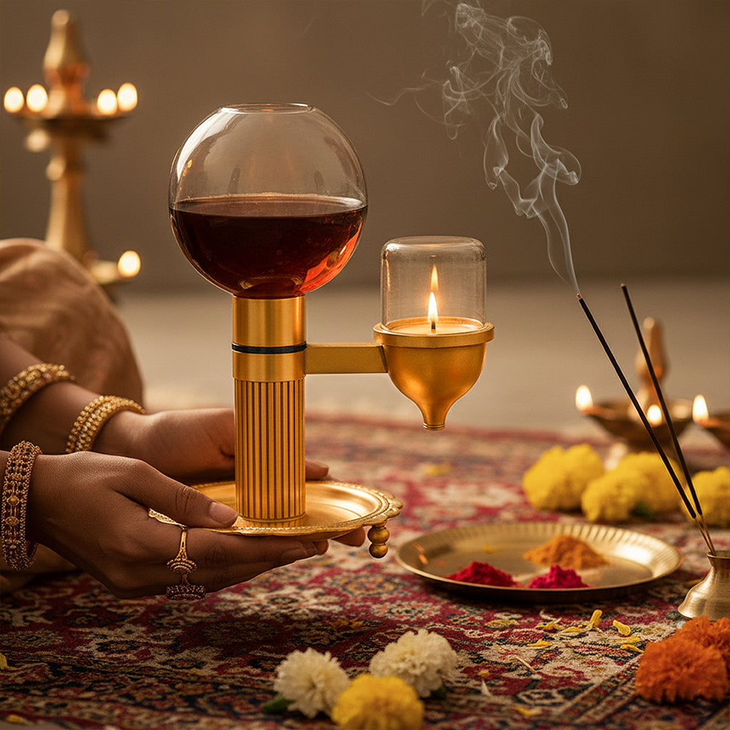 Brass Akhand Diya